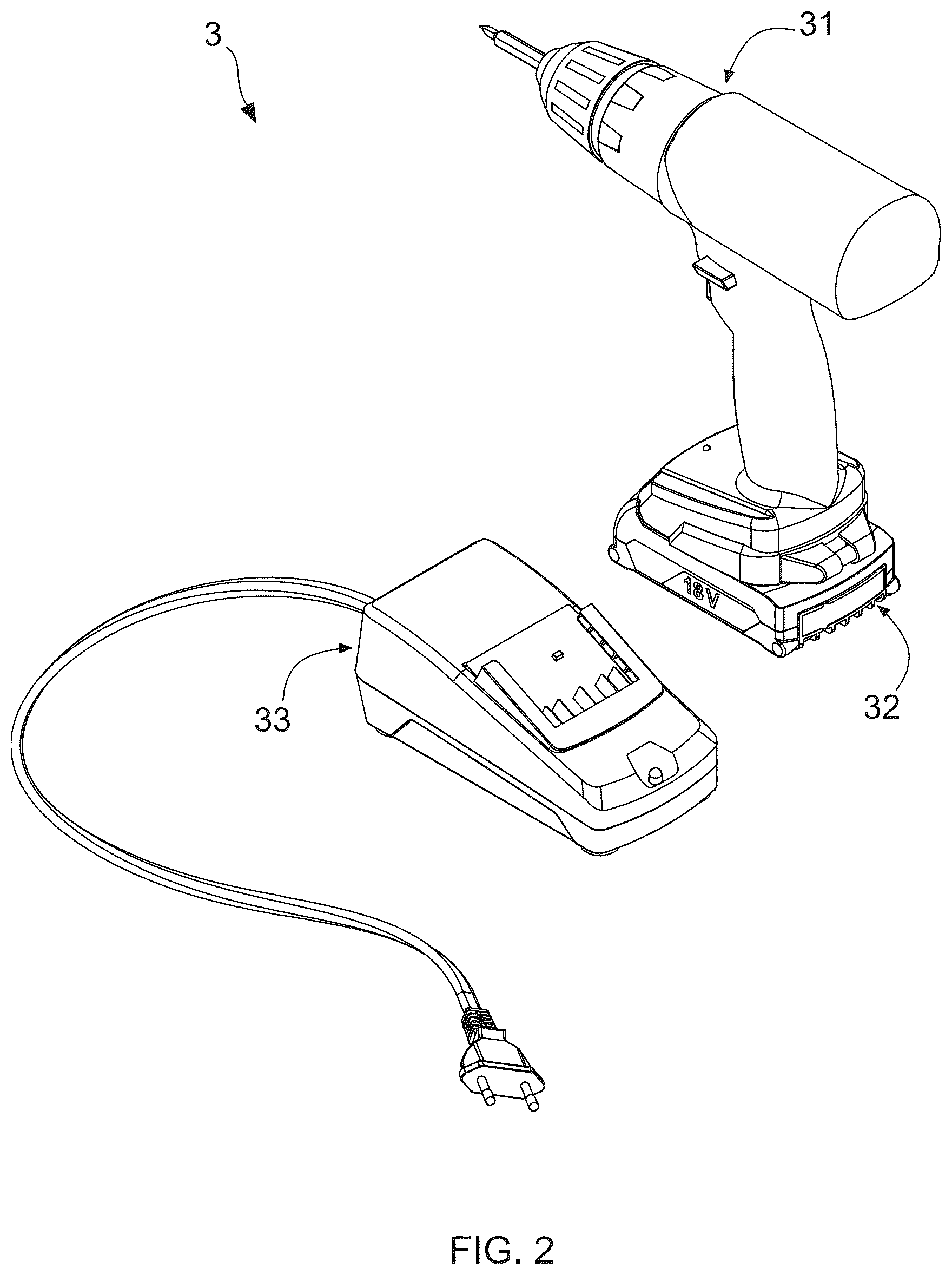 Patent US12322988 Figure 2 – Device and method for achieving dynamic charging and balance of battery cells and rechargeable battery device