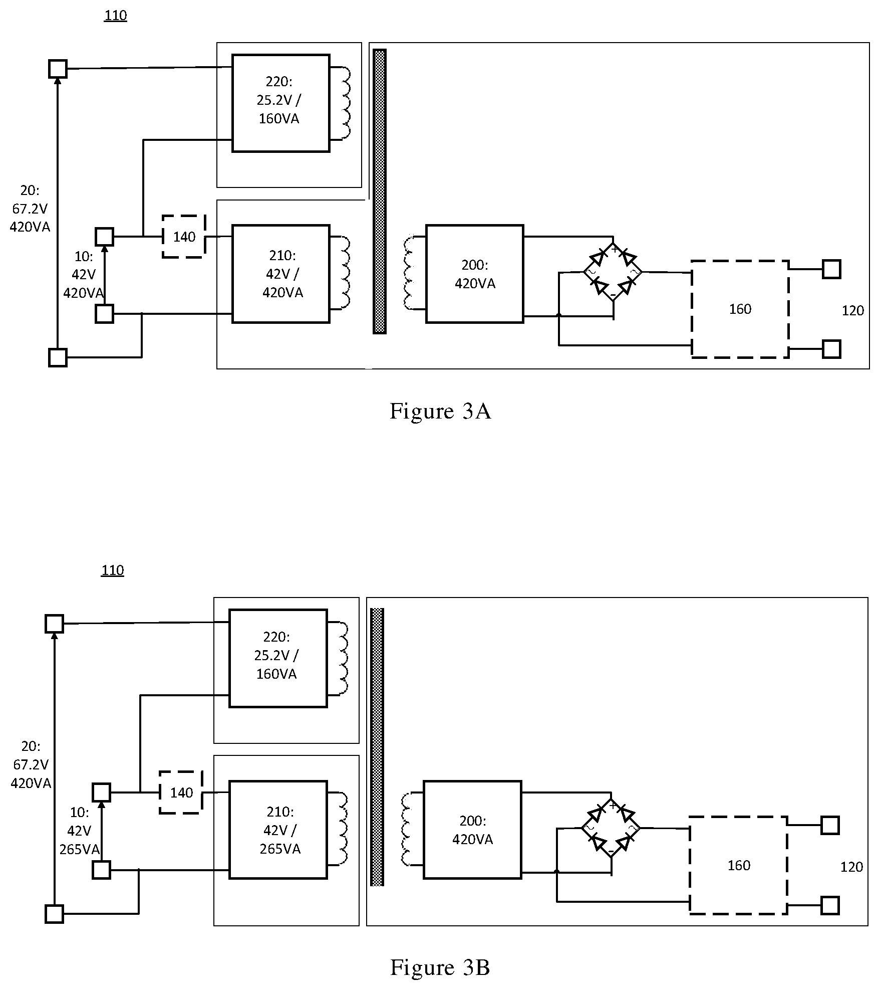 Patent US12322993 Figure 2 – Battery charger with a plurality of secondary transformer circuits
