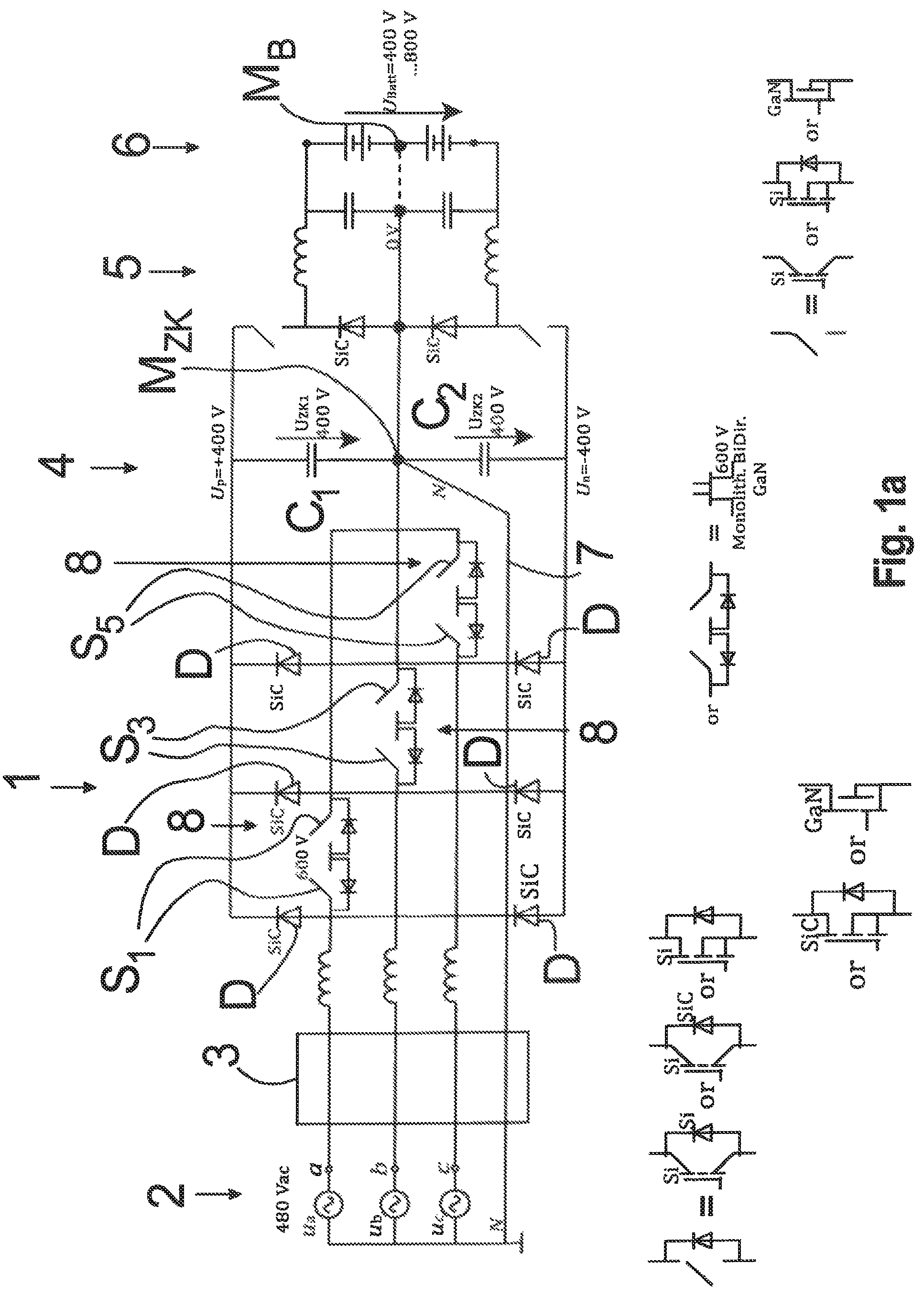 Patent US12322994 Figure 1 – Apparatus and method for charging an electric battery vehicle