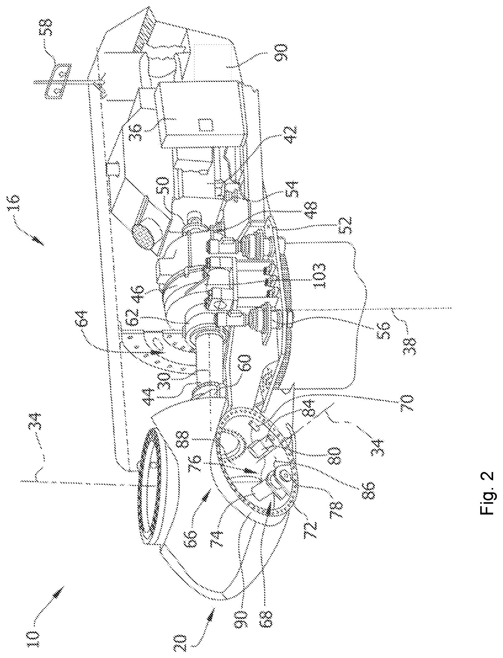 Patent US12322998 Figure 2 – Cooling of active elements of electrical machines