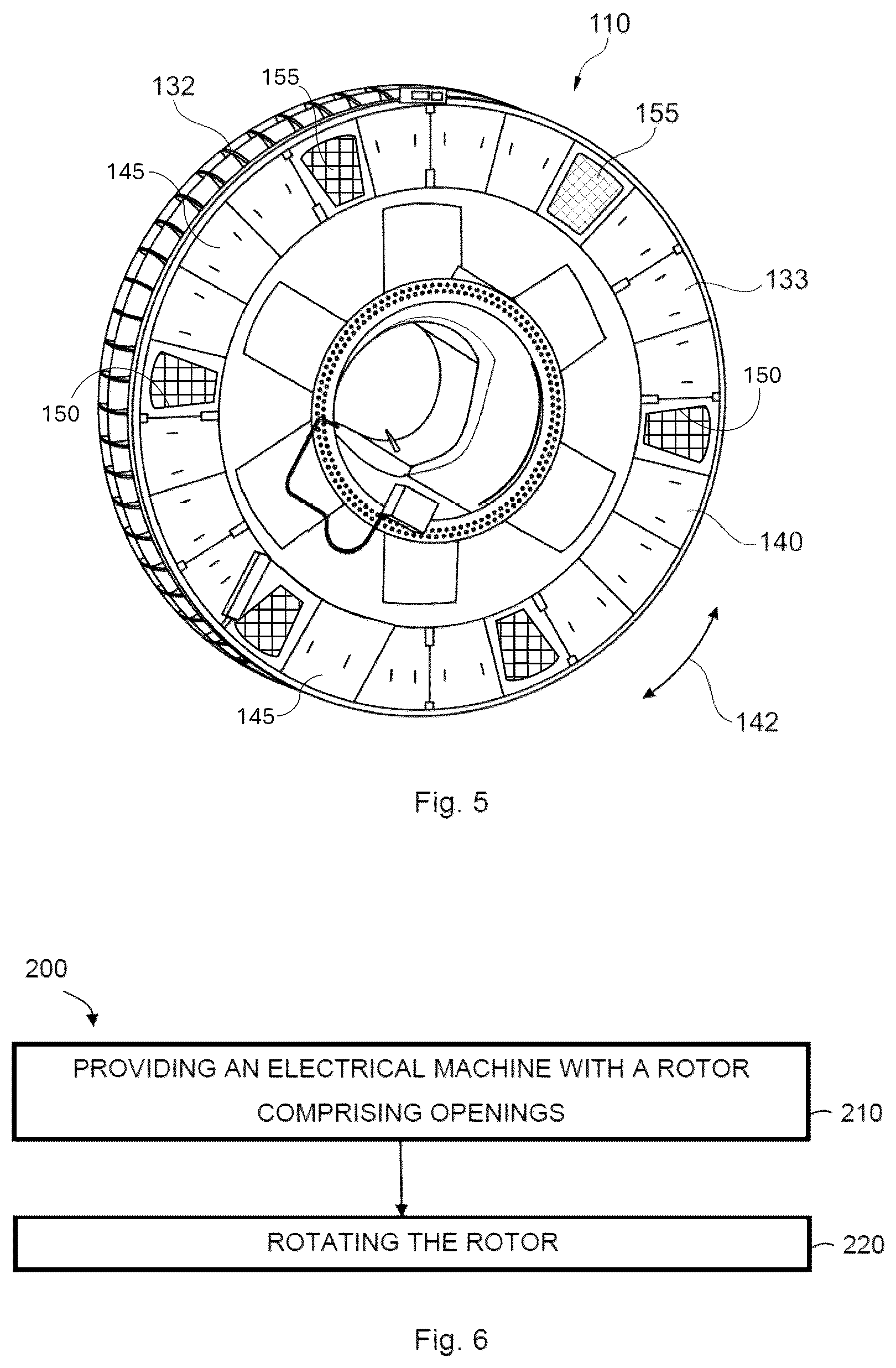 Patent US12322998 Figure 5 – Cooling of active elements of electrical machines