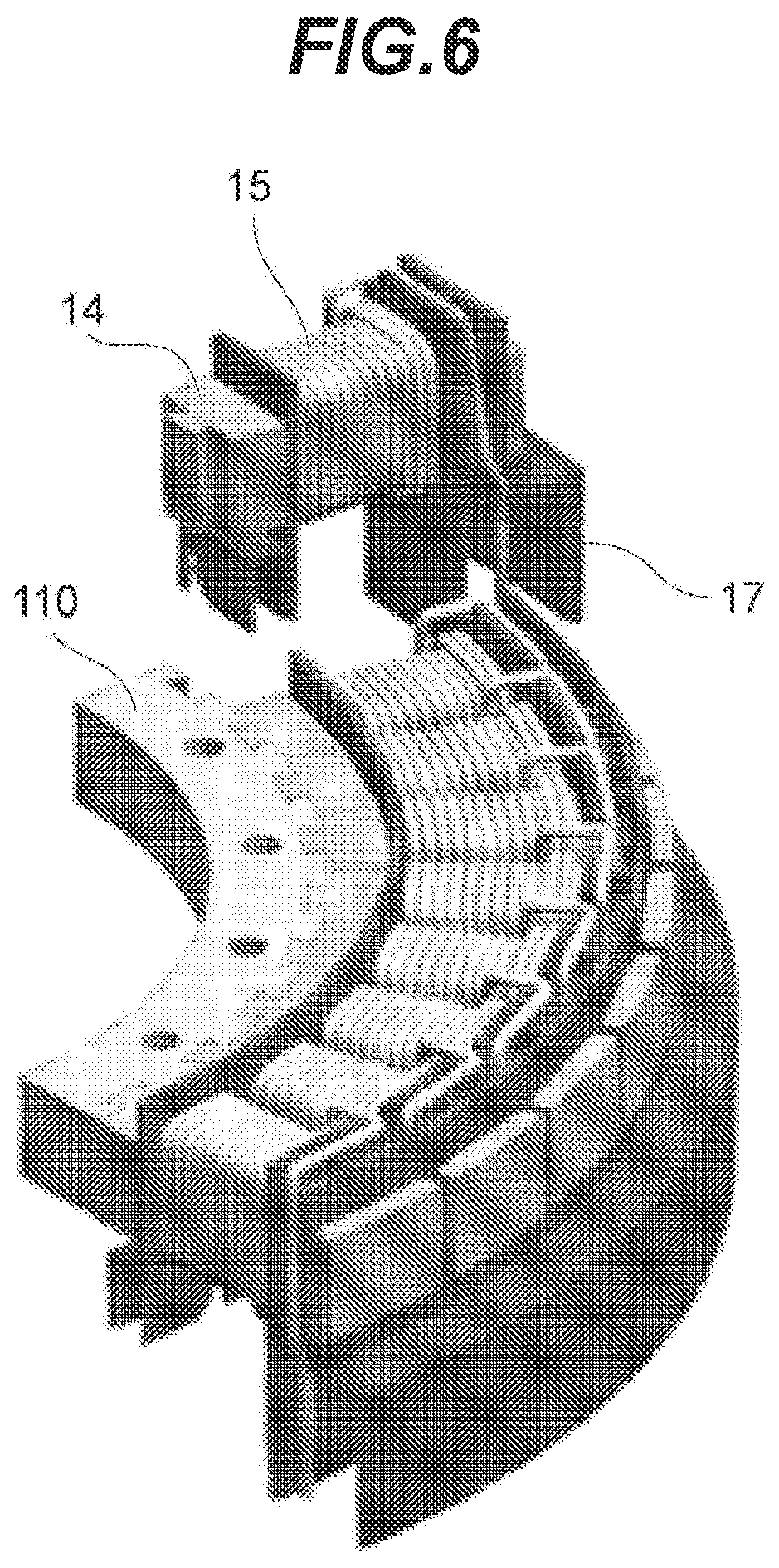 Patent US12323001 Figure 5 – Stator and motor including the stator