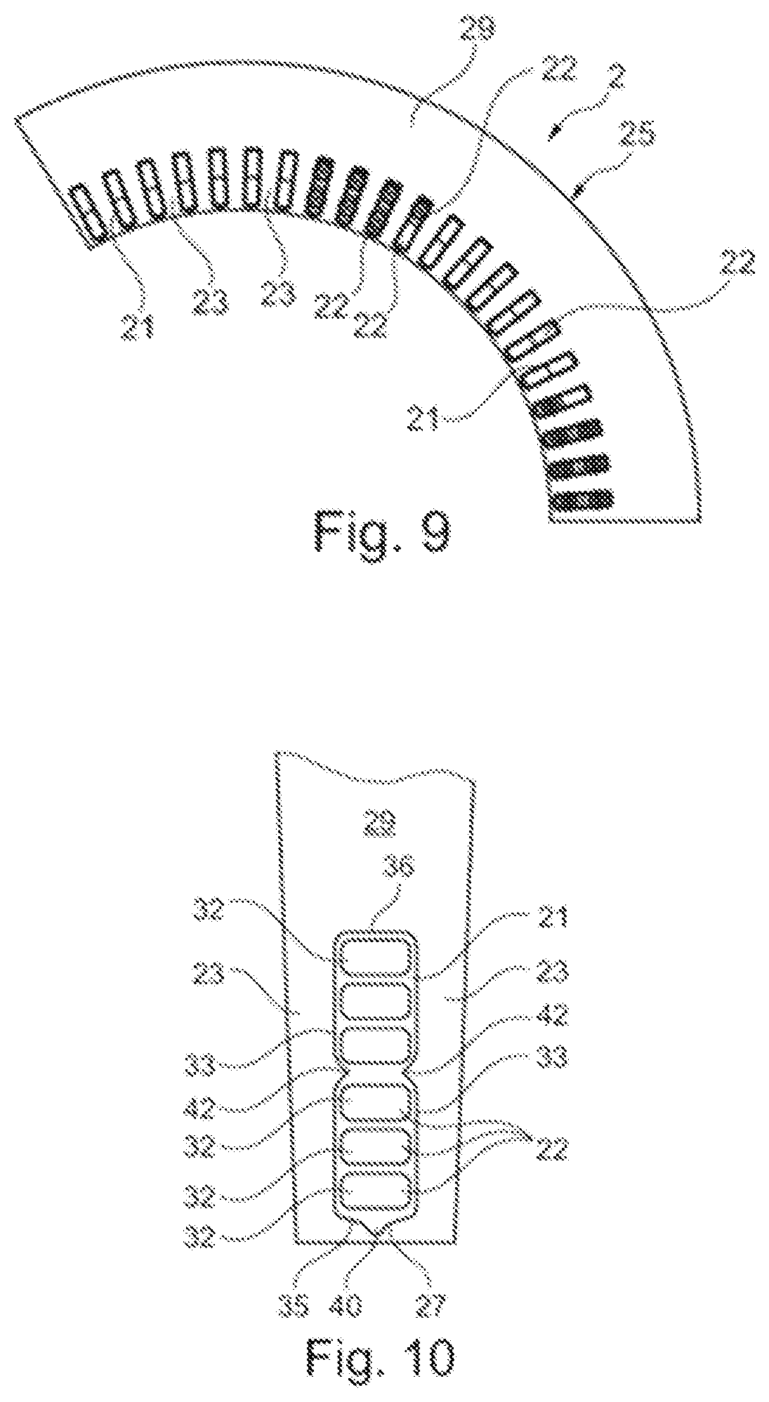 Patent US12323003 Figure 5 – Stator for a rotating electrical machine