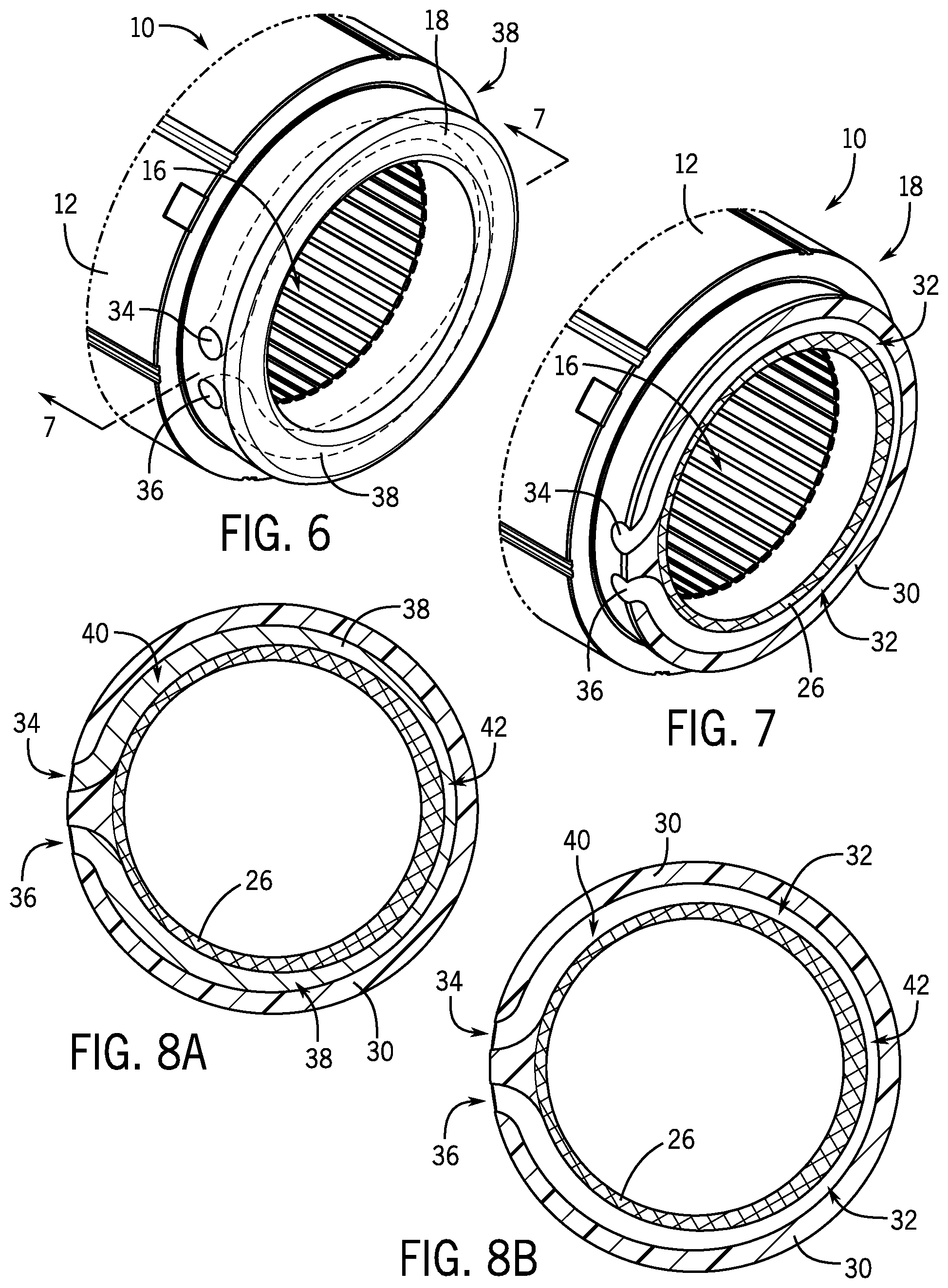 Patent US12323004 Figure 4 – Electric motor with integrated stator cooling passages and method of manufacture thereof