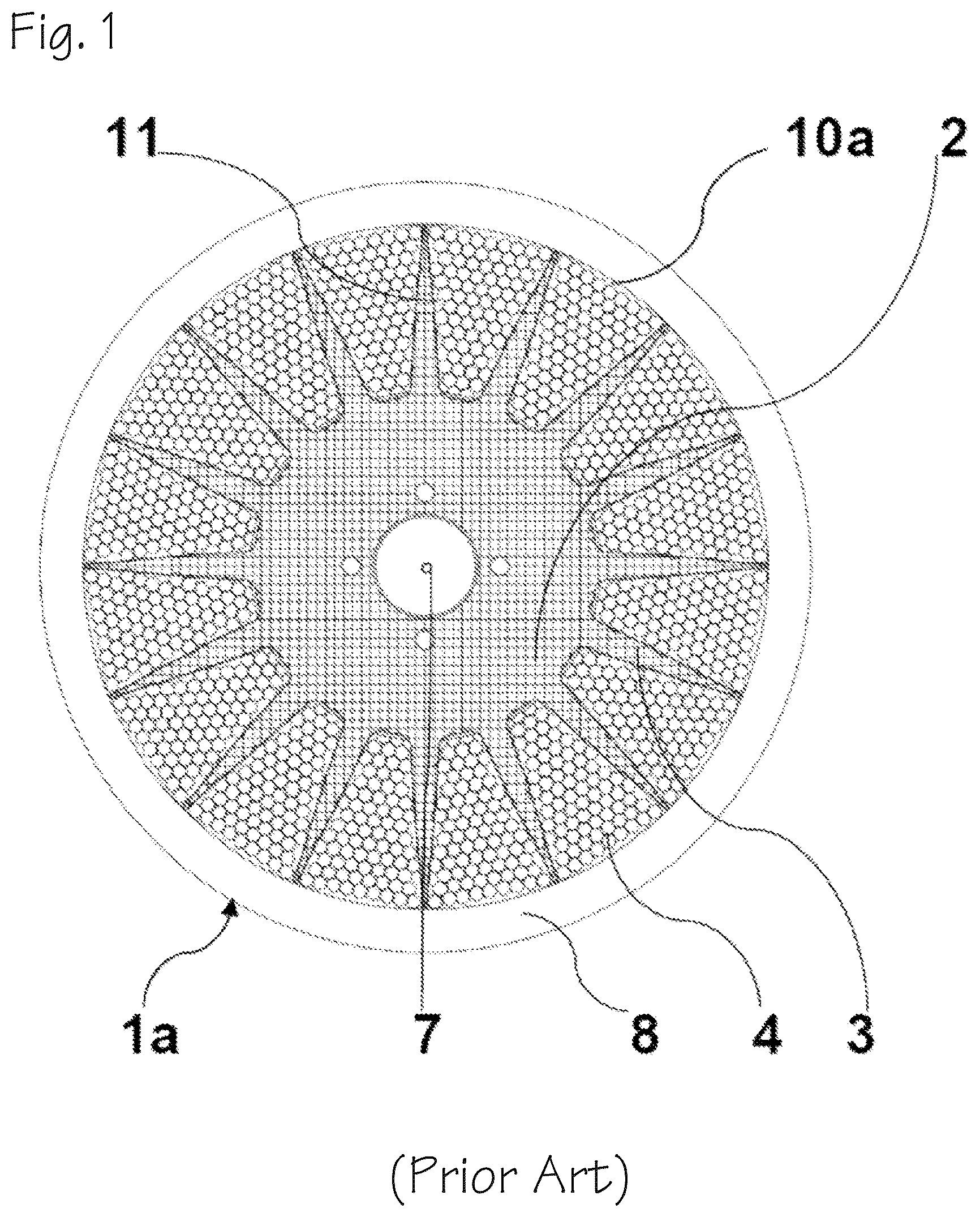 Patent US12323006 Figure 1 – Magnet pole with a plurality of single magnets having a variable cross-section