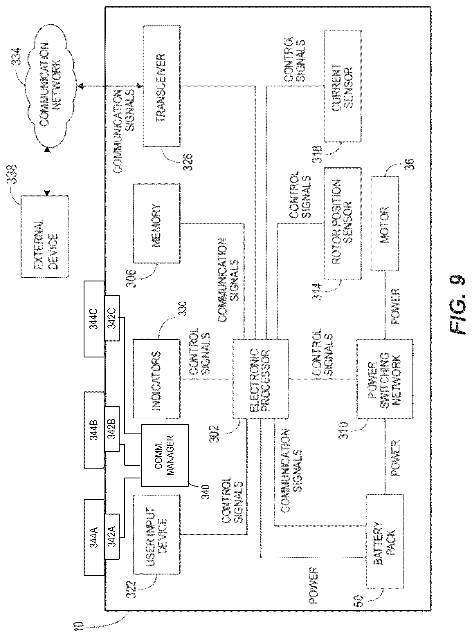 Patent US12323010 Figure 5 – Gas engine replacement electronics modularity for feature expansion