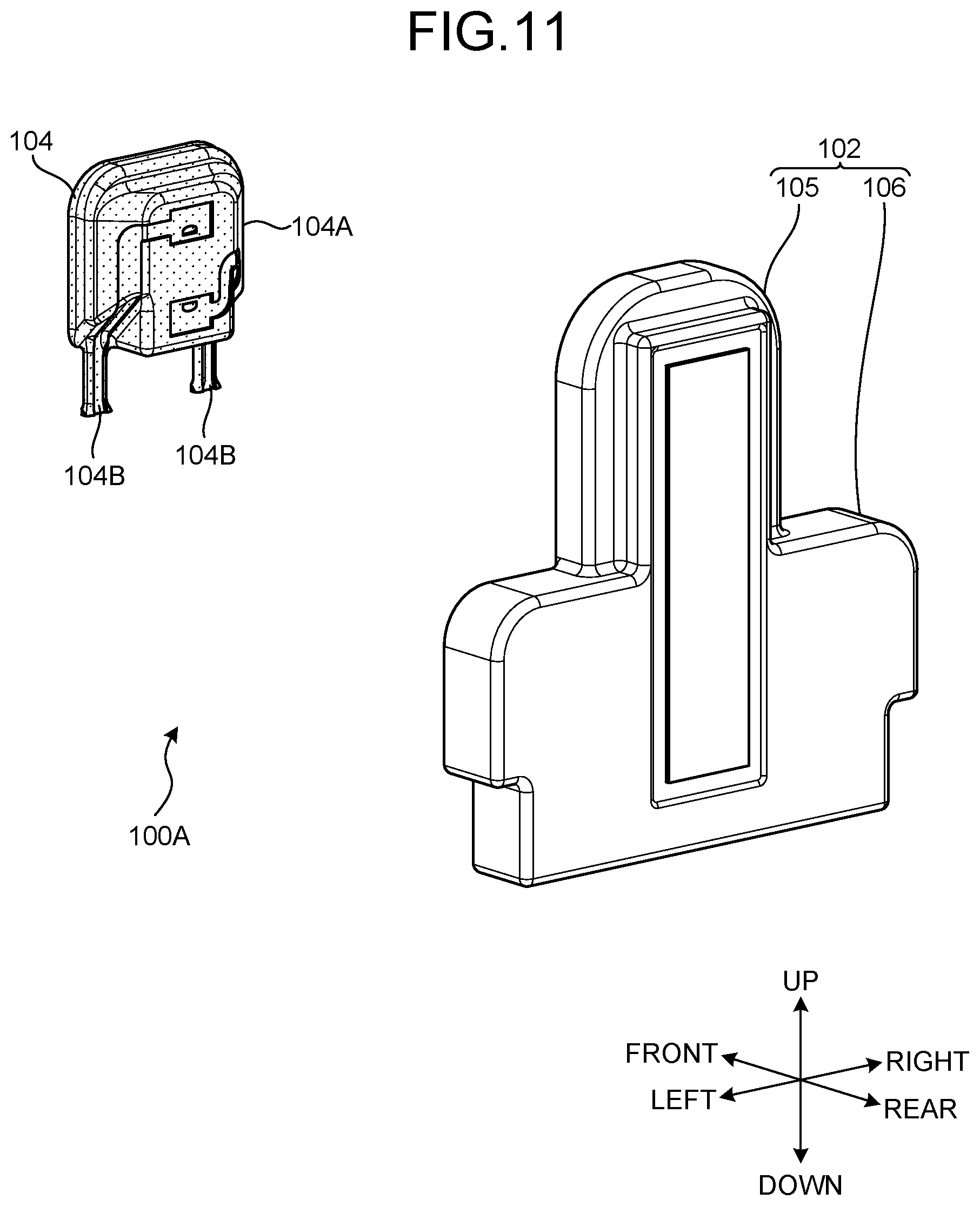 Patent US12323011 Figure 11 – Electric work machine
