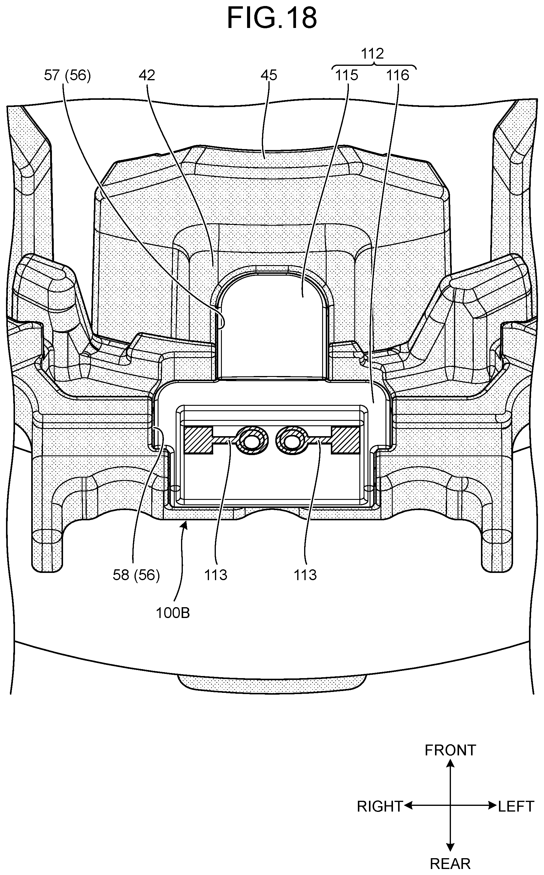 Patent US12323011 Figure 18 – Electric work machine