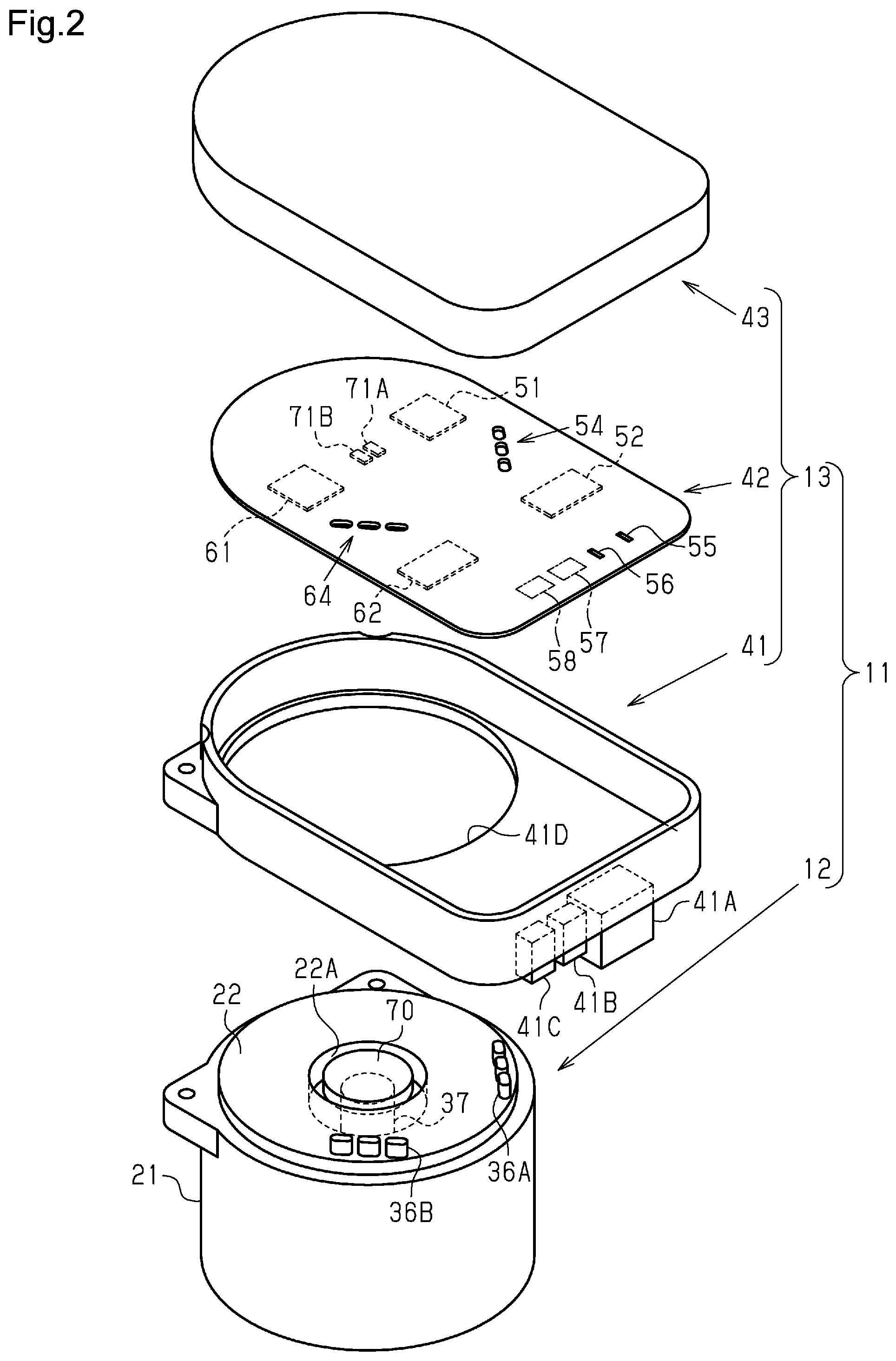 Patent US12323013 Figure 2 – Motor control device