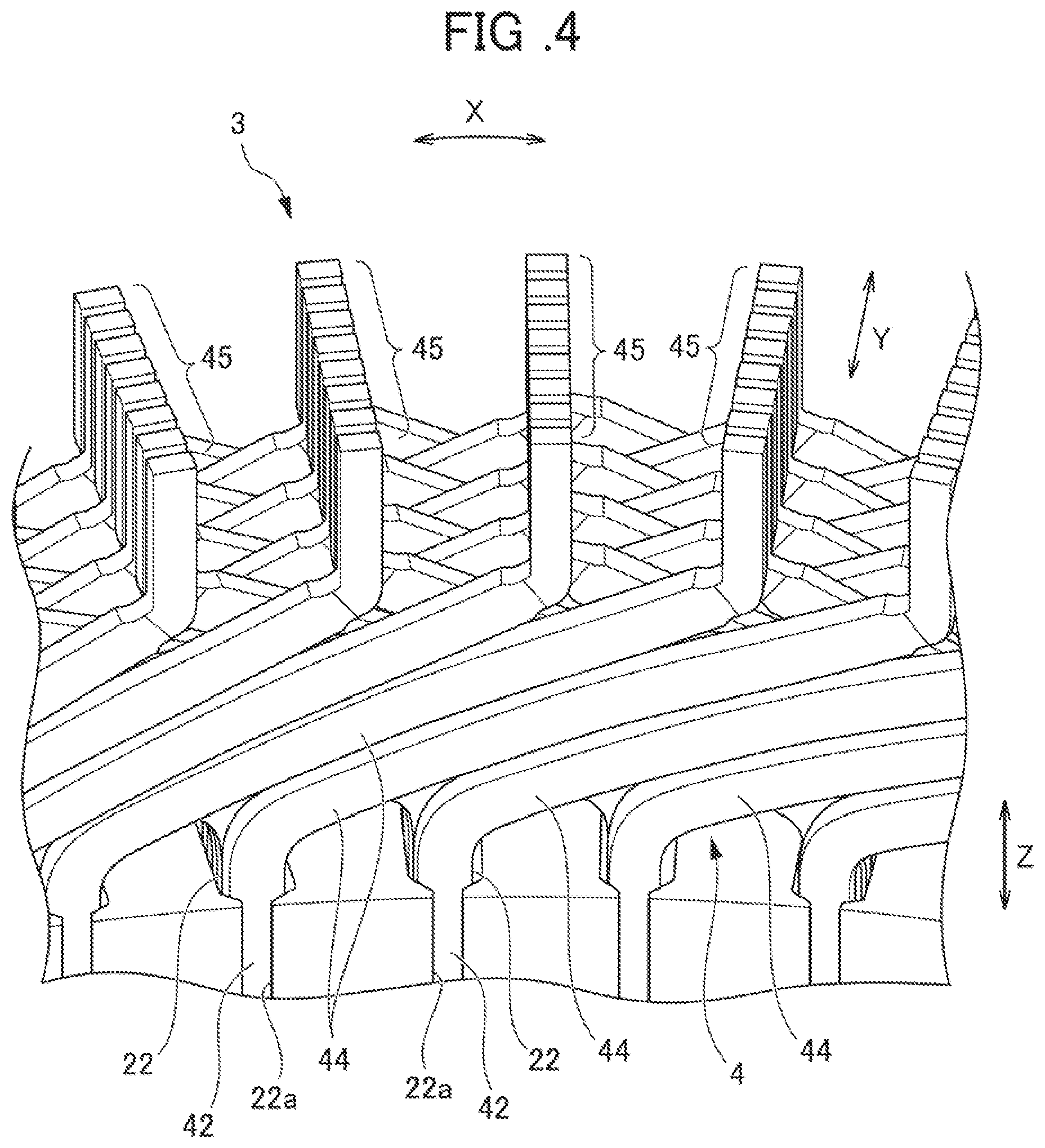 Patent US12323016 Figure 4 – Stator and method of manufacturing stator