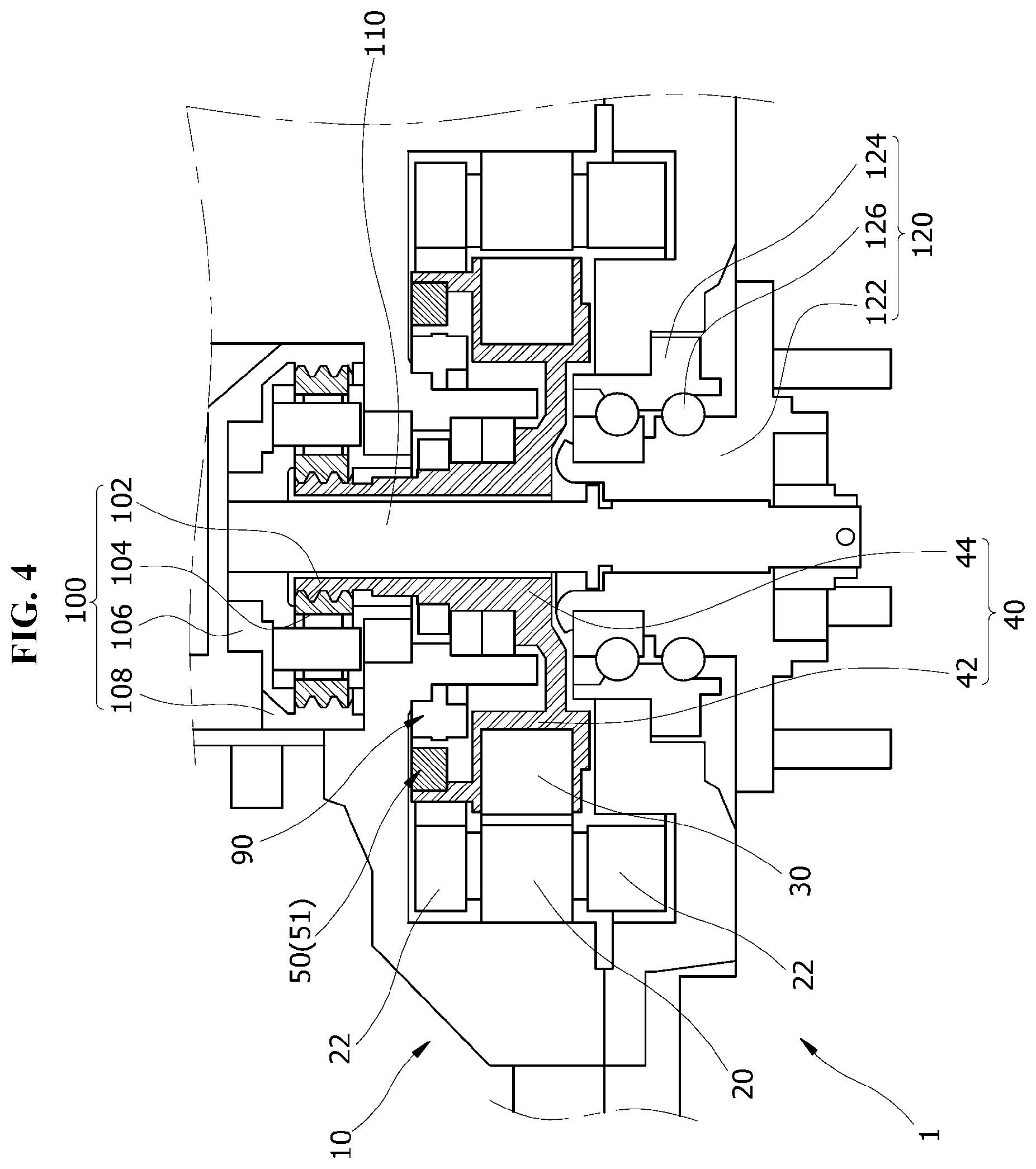 Patent US12323019 Figure 4 – In-wheel working device