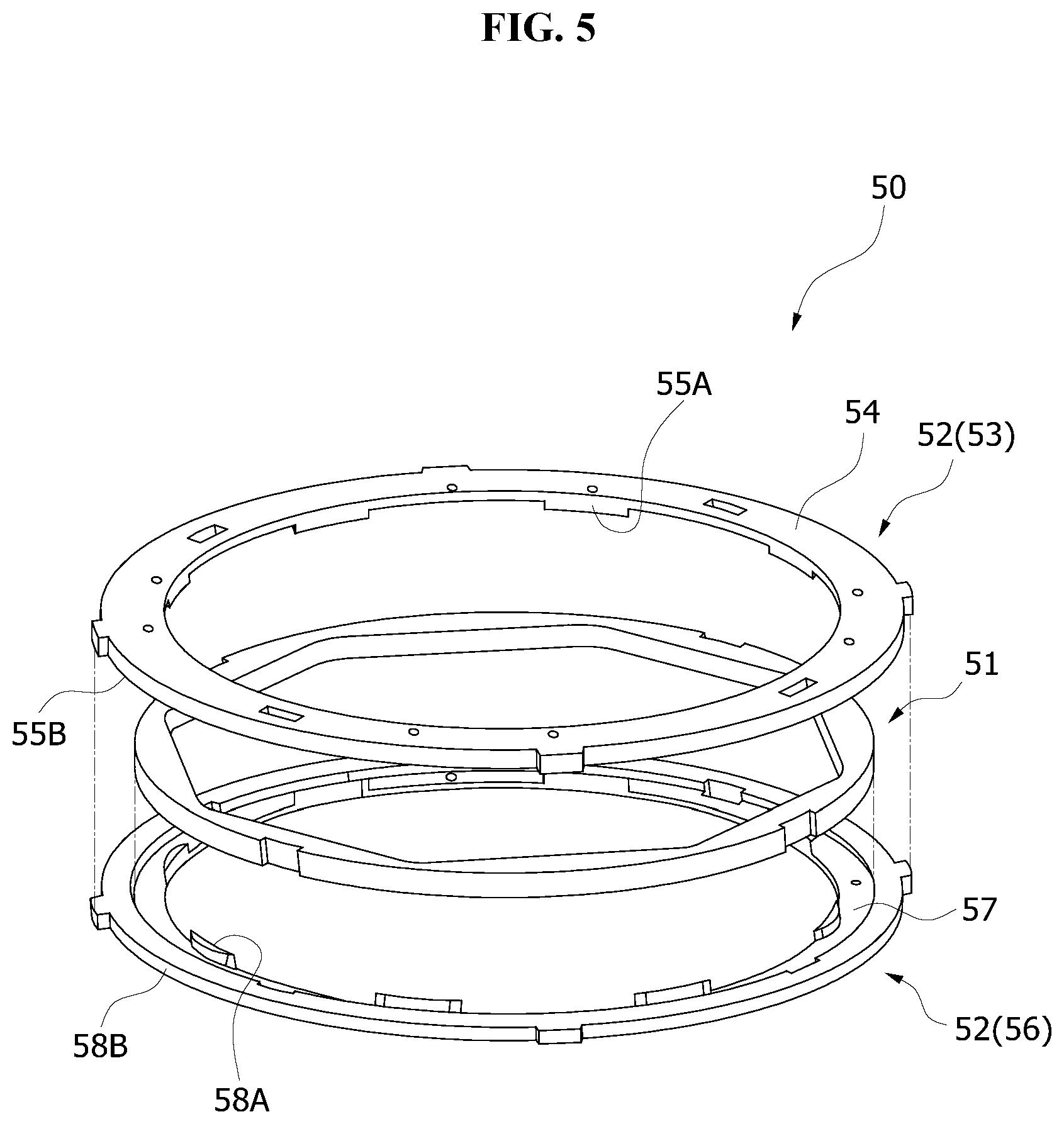 Patent US12323019 Figure 5 – In-wheel working device