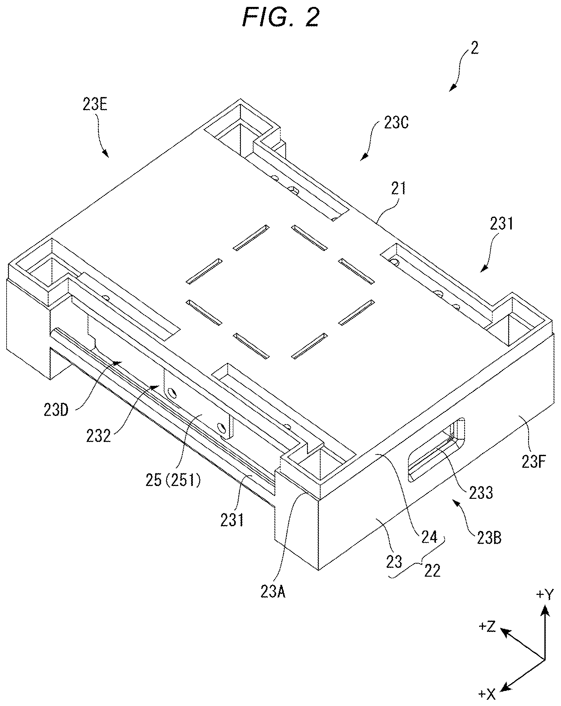 Patent US12323021 Figure 2 – Vibration generation device, vibration reduction device, and electronic apparatus