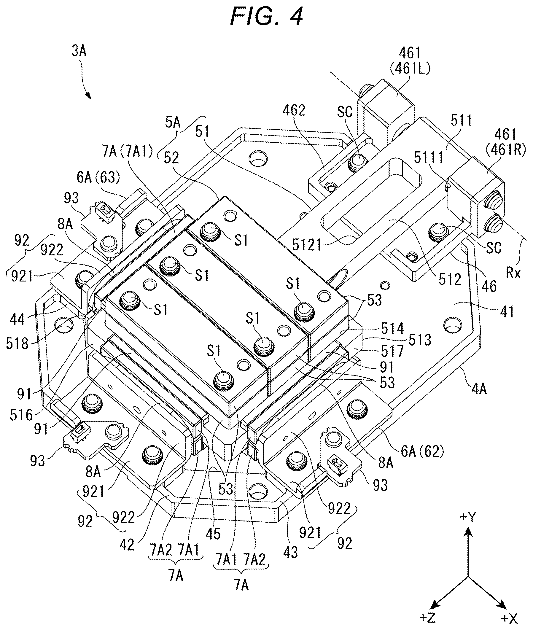 Patent US12323021 Figure 4 – Vibration generation device, vibration reduction device, and electronic apparatus