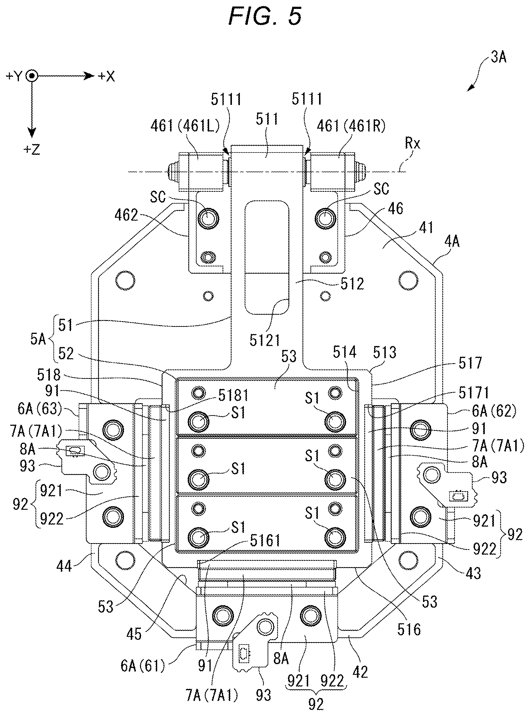 Patent US12323021 Figure 5 – Vibration generation device, vibration reduction device, and electronic apparatus