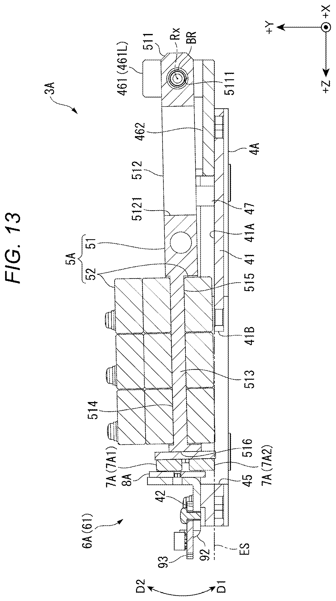 Patent US12323021 Figure 13 – Vibration generation device, vibration reduction device, and electronic apparatus