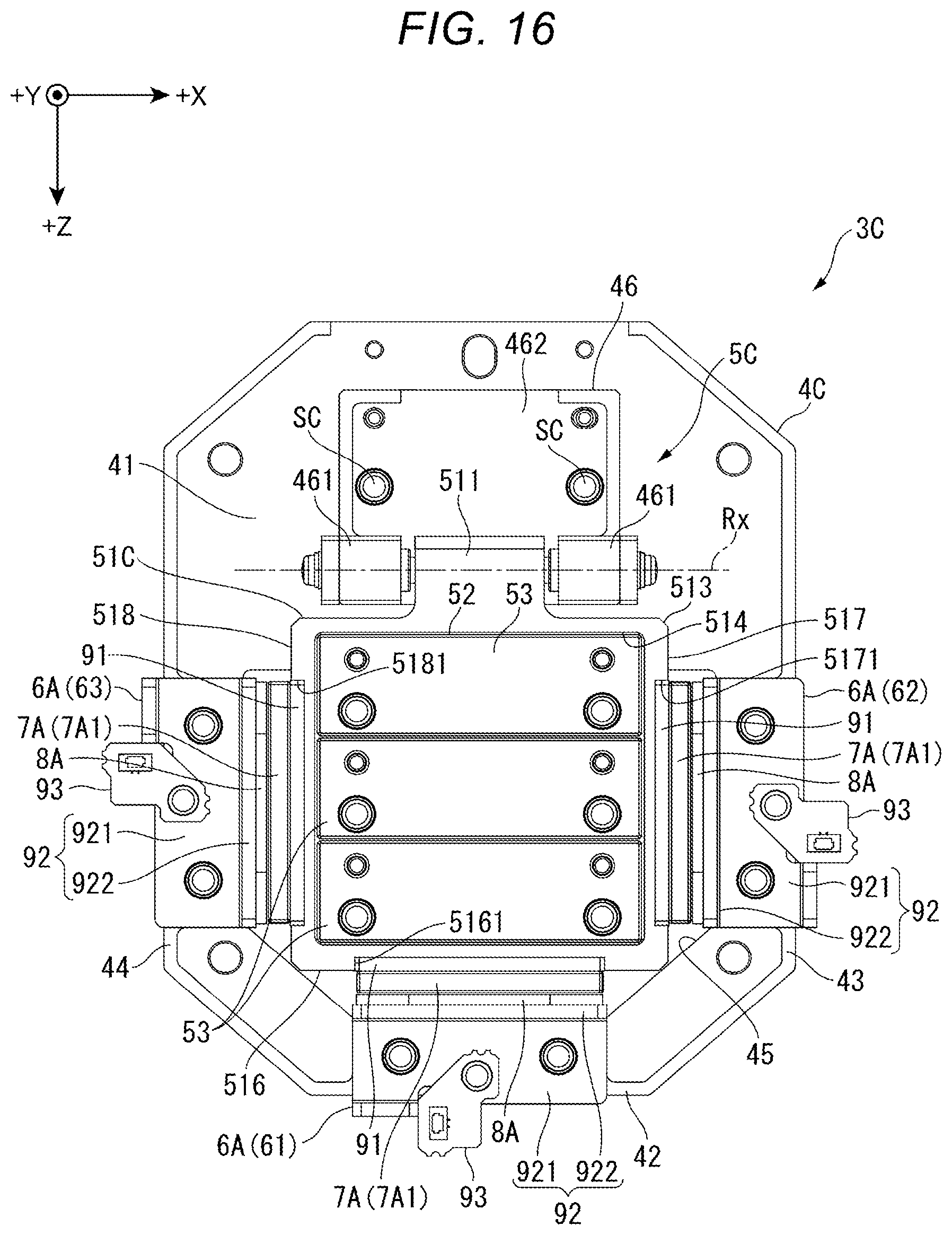 Patent US12323021 Figure 16 – Vibration generation device, vibration reduction device, and electronic apparatus