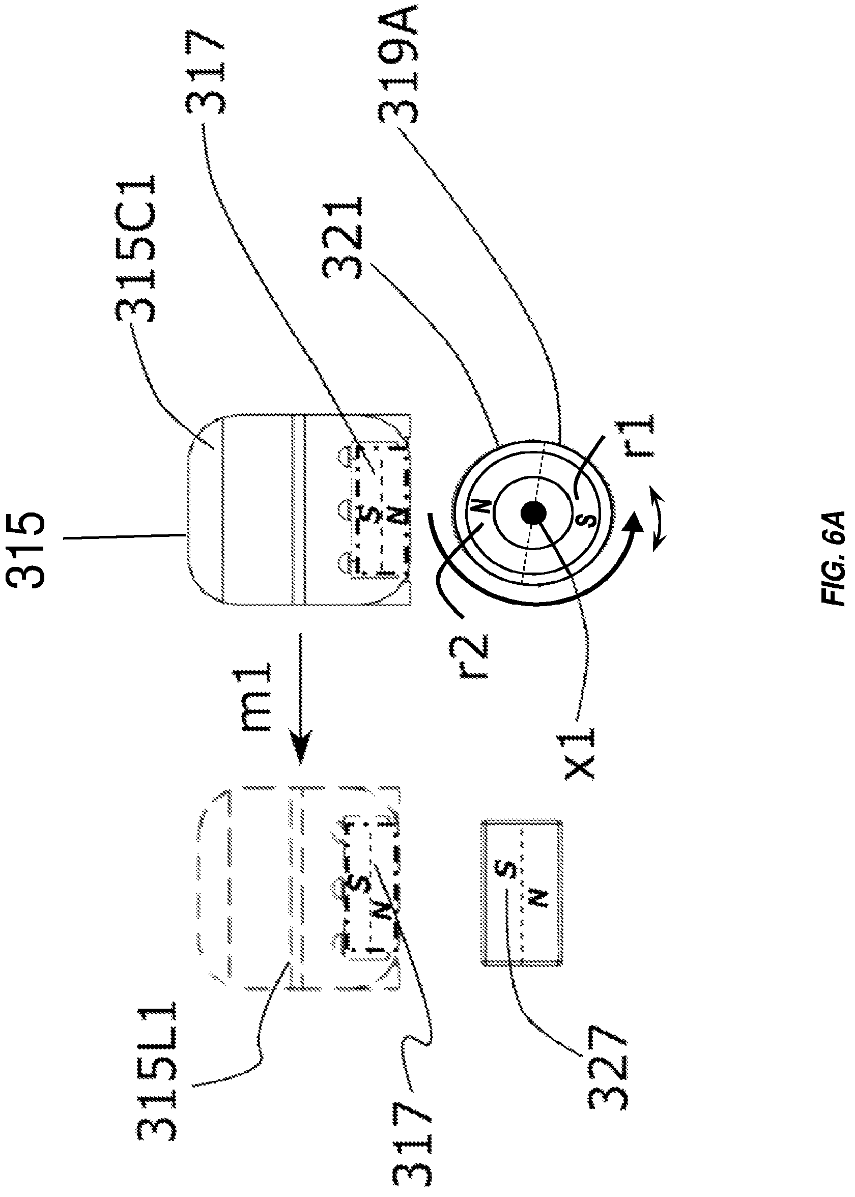 Patent US12323022 Figure 8 – Tangentially actuated magnetic momentum transfer generator