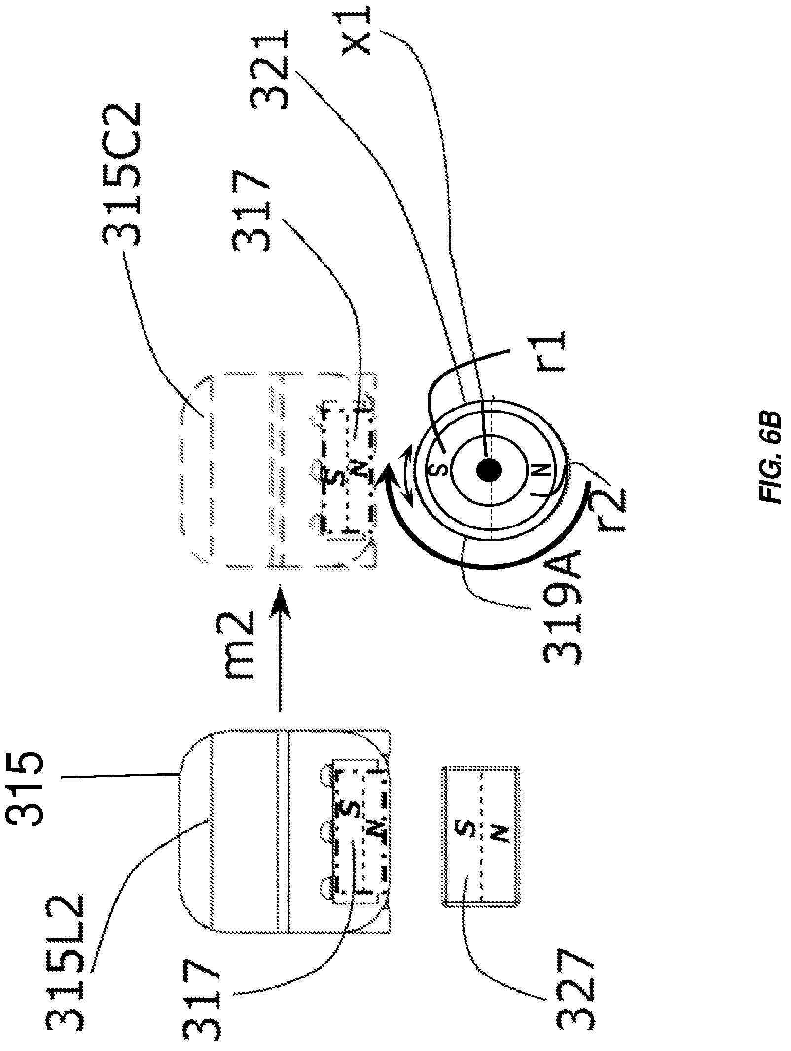 Patent US12323022 Figure 9 – Tangentially actuated magnetic momentum transfer generator