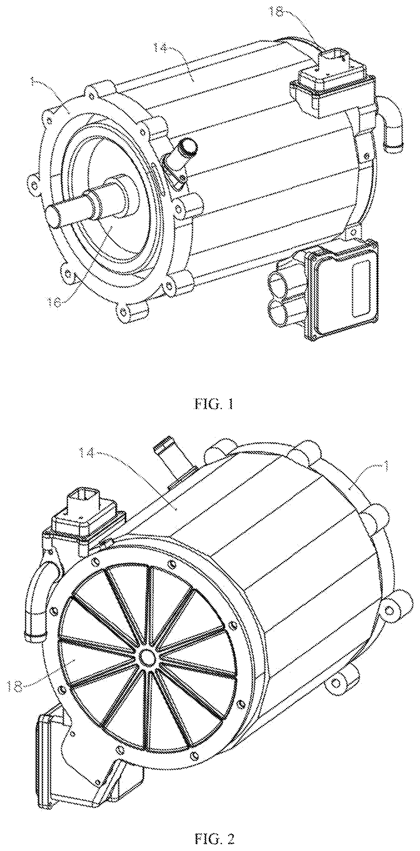 Patent US12323028 — Motor controller with annular circuit layout, drive assembly and vehicle — Figure 1