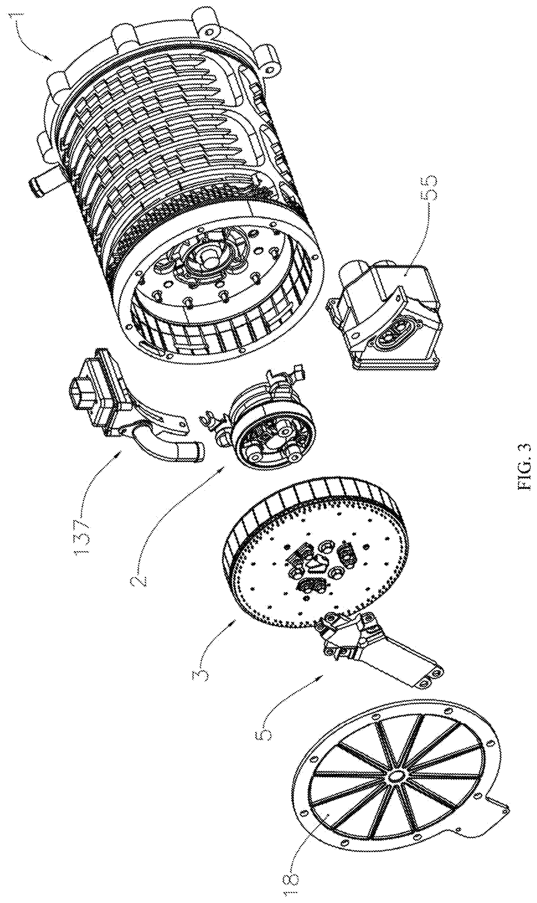 Patent US12323028 Figure 2 – Motor controller with annular circuit layout, drive assembly and vehicle