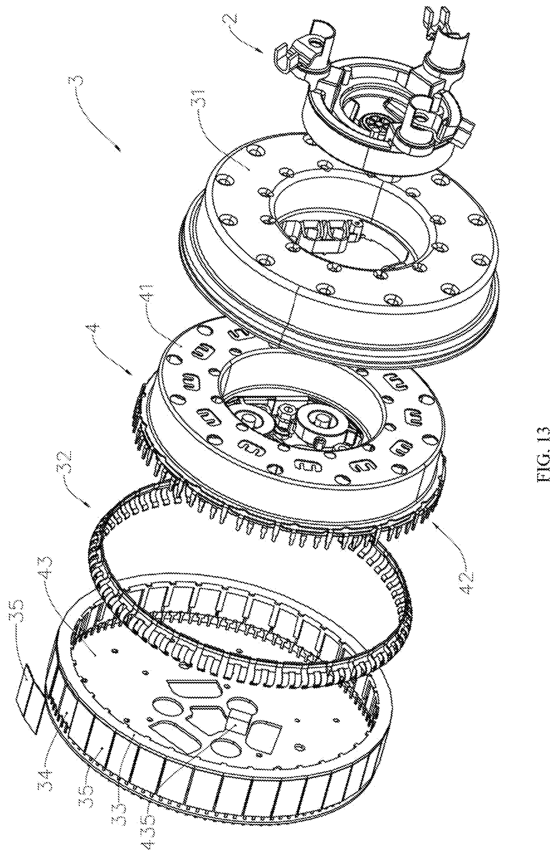 Patent US12323028 Figure 9 – Motor controller with annular circuit layout, drive assembly and vehicle