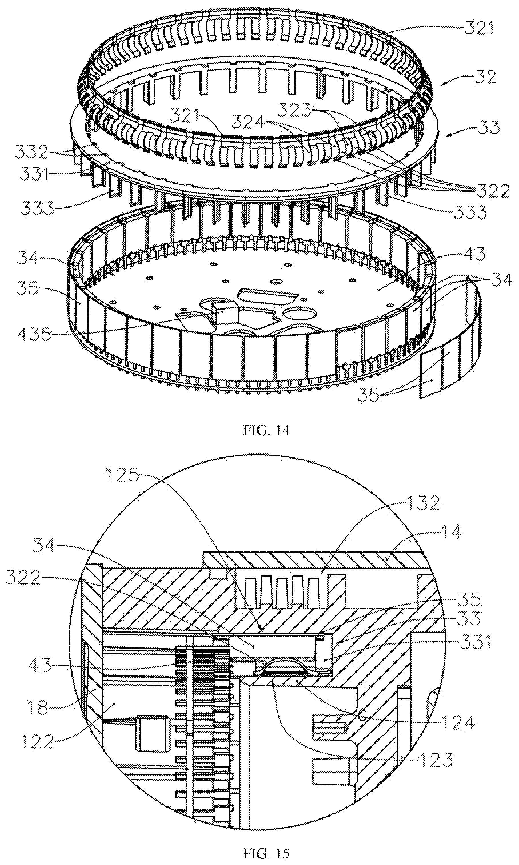 Patent US12323028 Figure 10 – Motor controller with annular circuit layout, drive assembly and vehicle