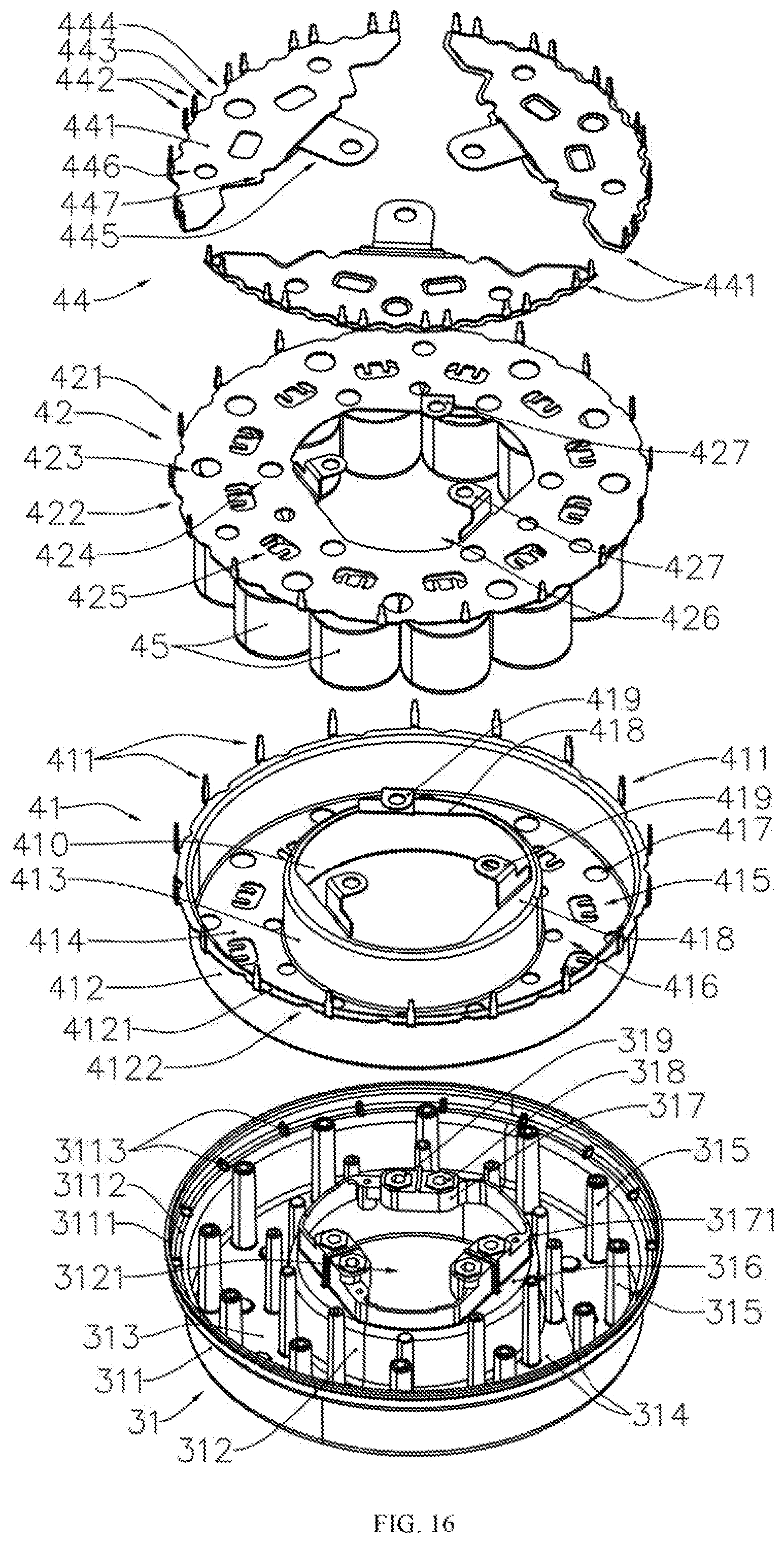 Patent US12323028 Figure 11 – Motor controller with annular circuit layout, drive assembly and vehicle