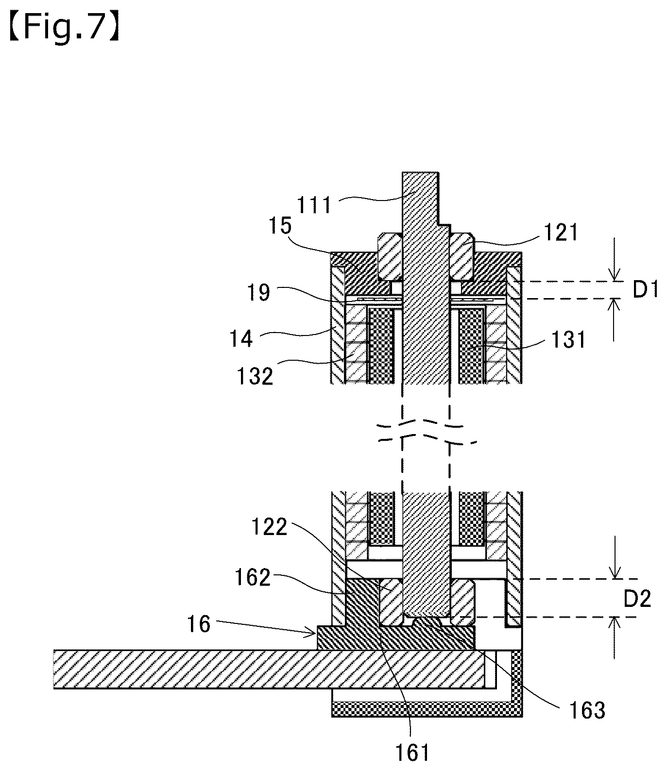 Patent US12323032 Figure 5 – Motor