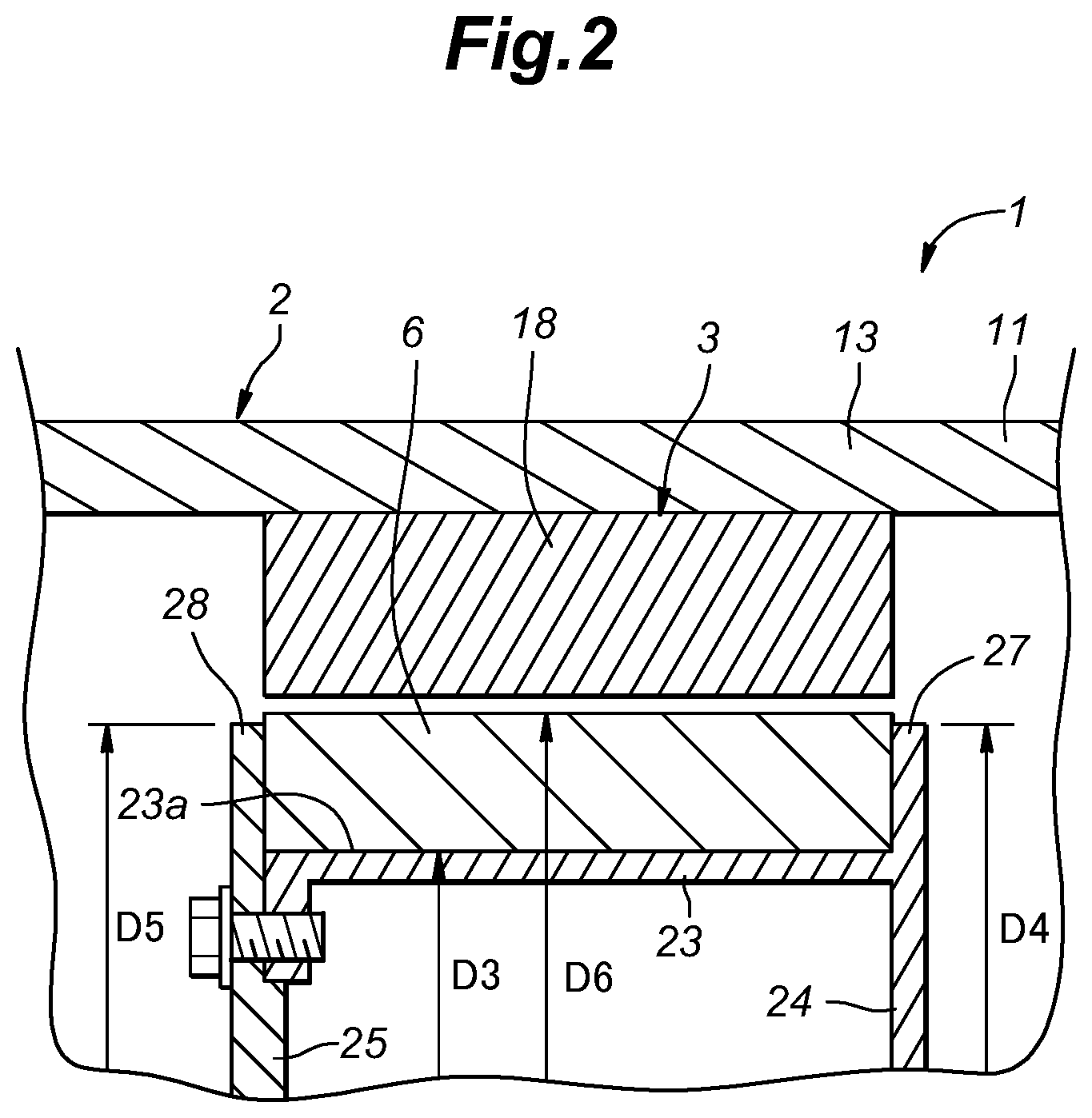 Patent US12323033 Figure 2 – Motor with motor shaft having hollow structure and supported between case main body and case lid