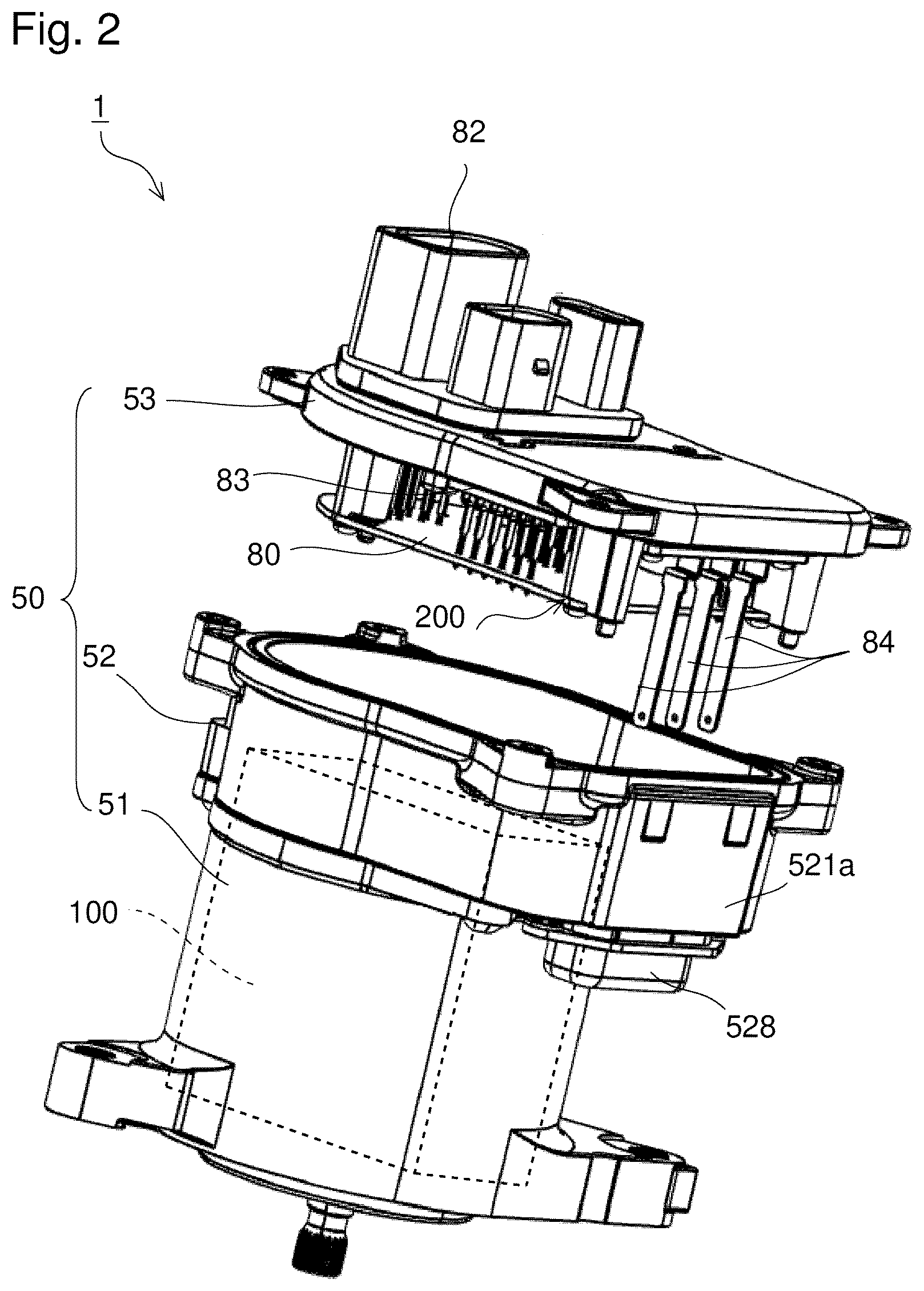 Patent US12323035 Figure 2 – Motor