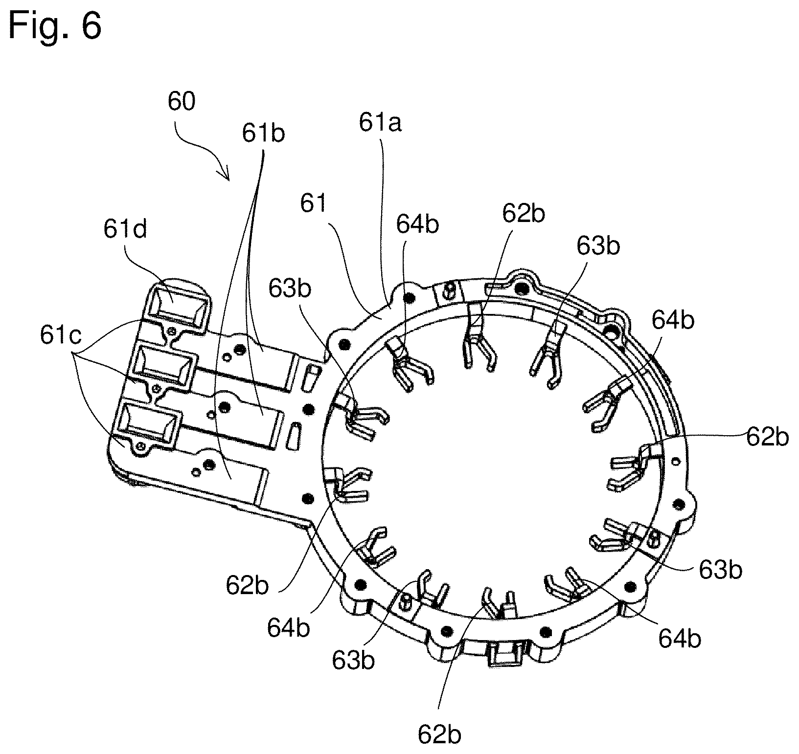 Patent US12323035 Figure 6 – Motor