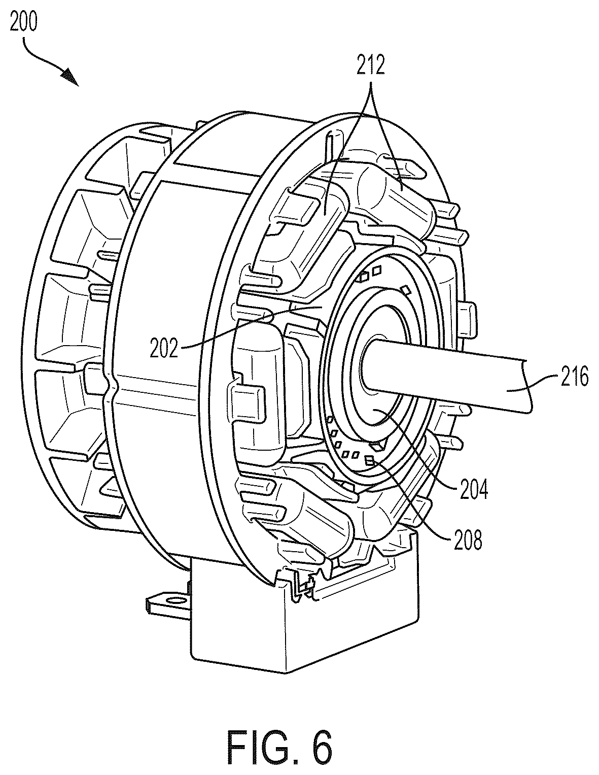 Patent US12323038 Figure 5 – Brushless motor for a power tool