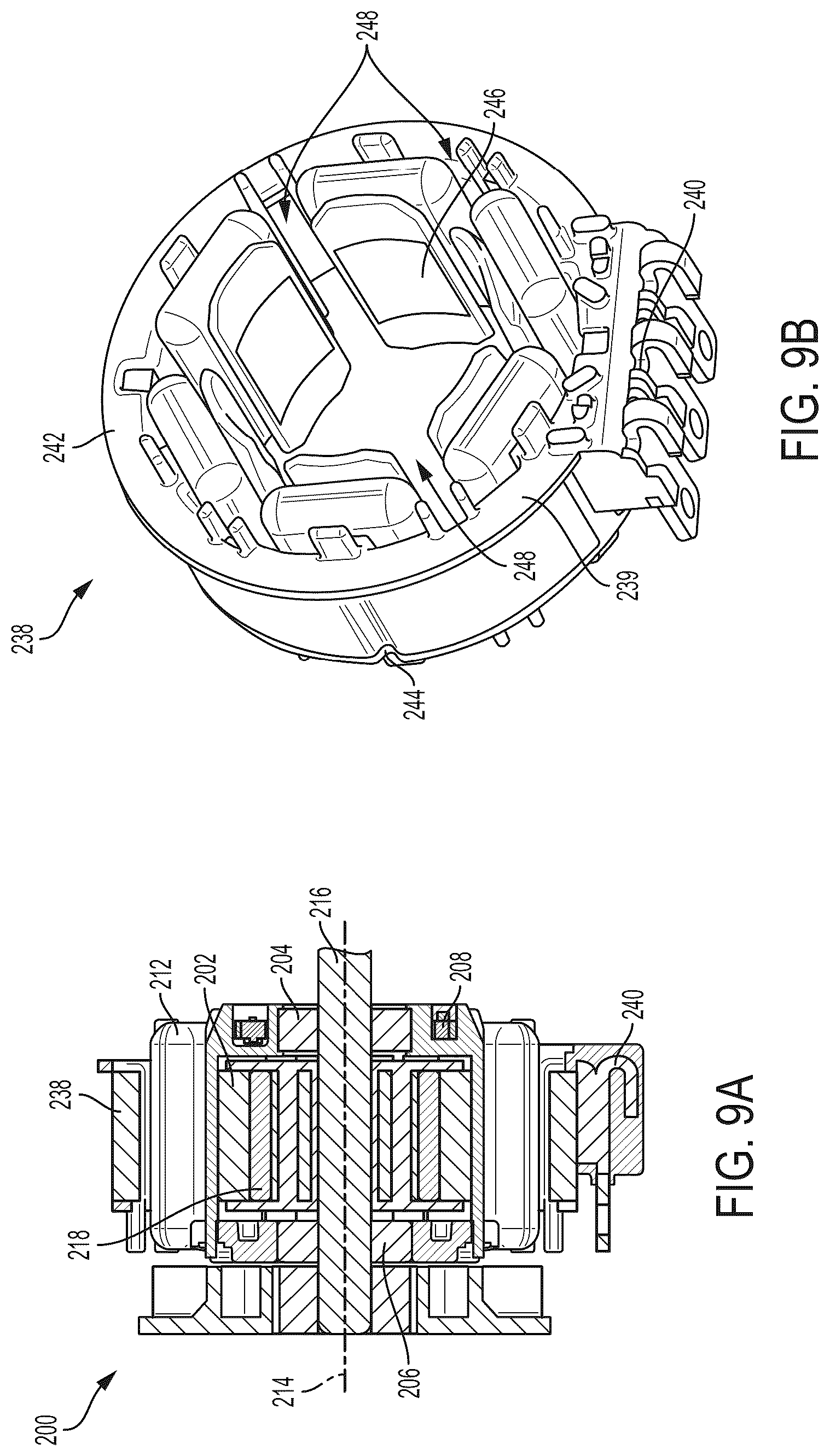 Patent US12323038 Figure 8 – Brushless motor for a power tool
