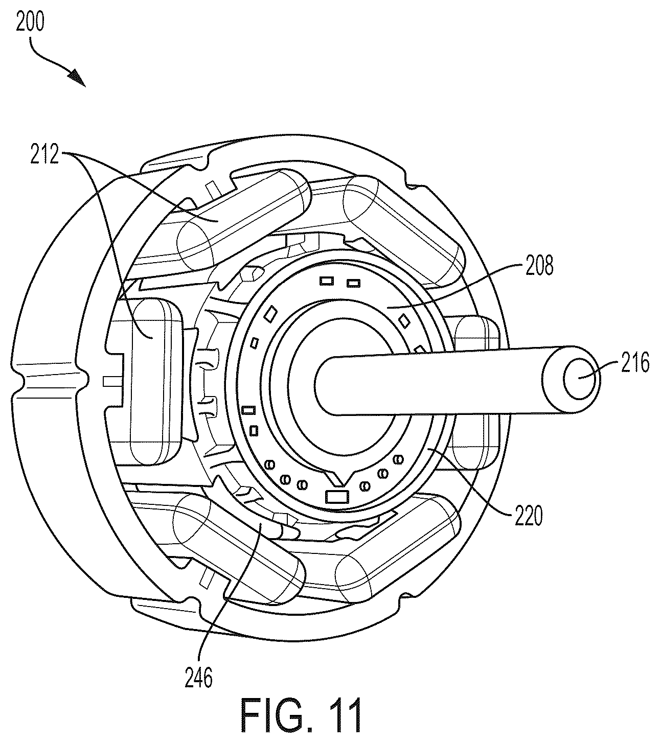 Patent US12323038 Figure 10 – Brushless motor for a power tool