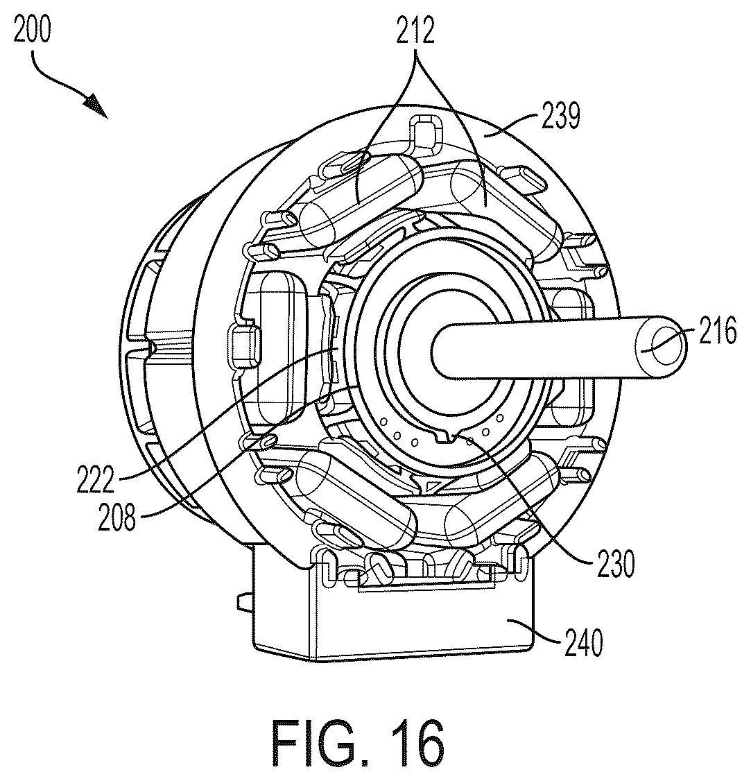 Patent US12323038 Figure 15 – Brushless motor for a power tool