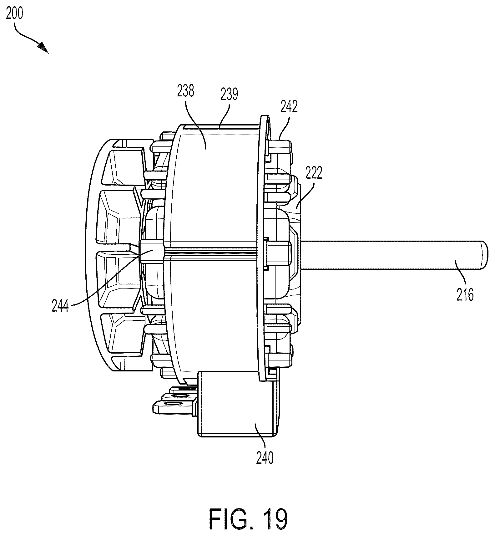 Patent US12323038 Figure 18 – Brushless motor for a power tool