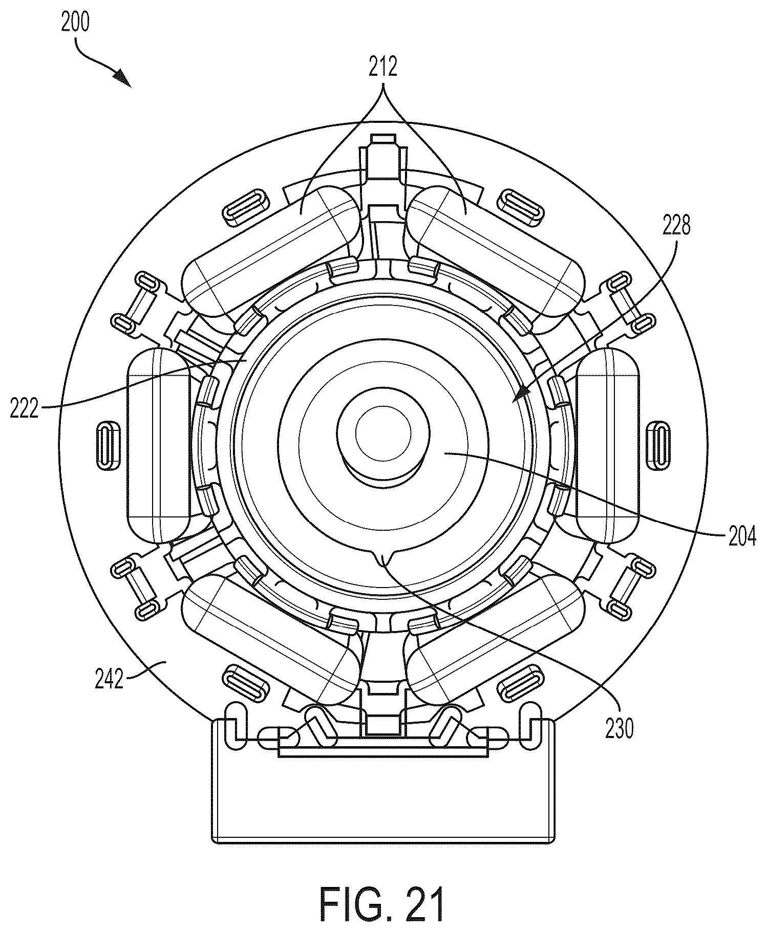 Patent US12323038 Figure 20 – Brushless motor for a power tool