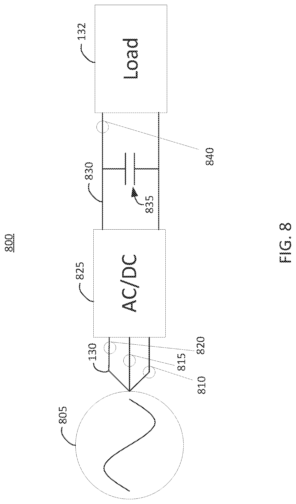 Patent US12323040 Figure 8 – Current sensor compensation