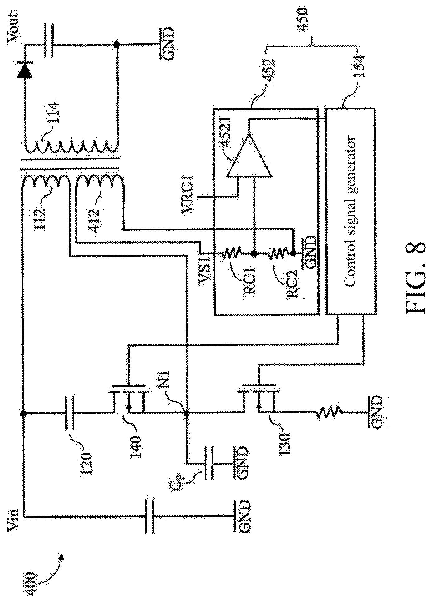 Patent US12323043 Figure 8 – Method for operating power converter, semiconductor chip and power converter