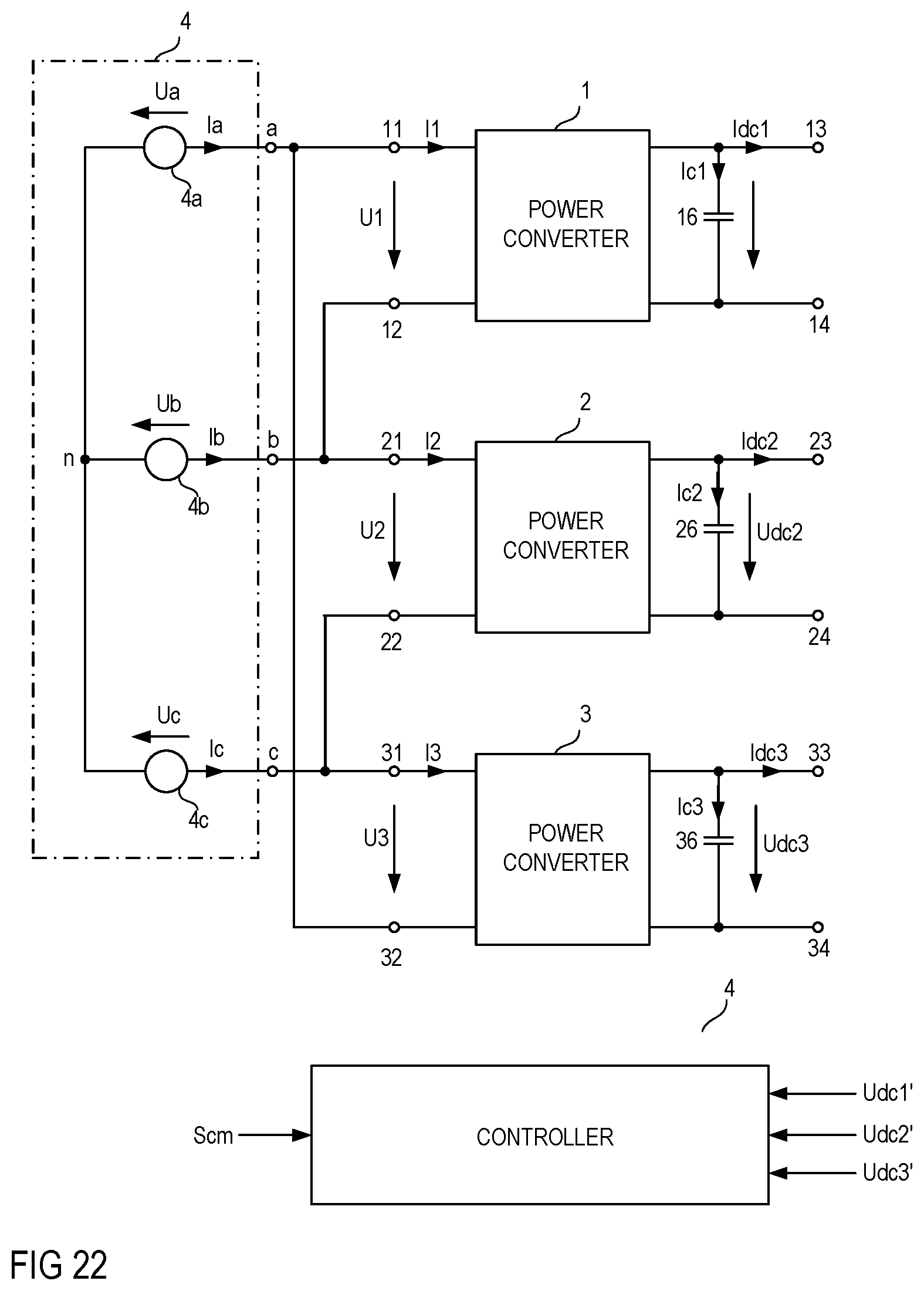 Patent US12323047 Figure 16 – Method of operating a power converter arrangement, control circuit and power converter arrangement