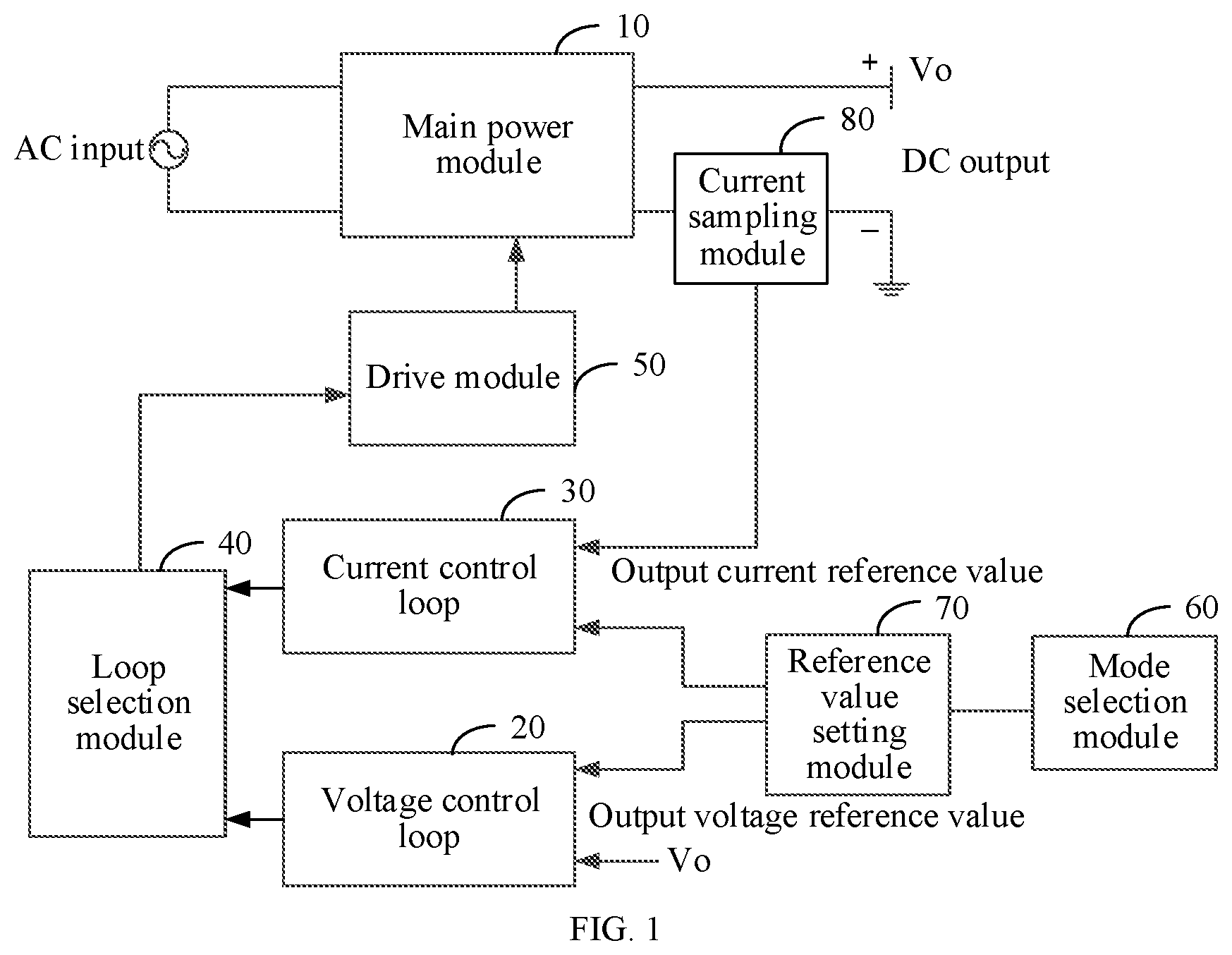 Patent US12323051 Figure 1 – Power supply apparatus and method for controlling power supply apparatus