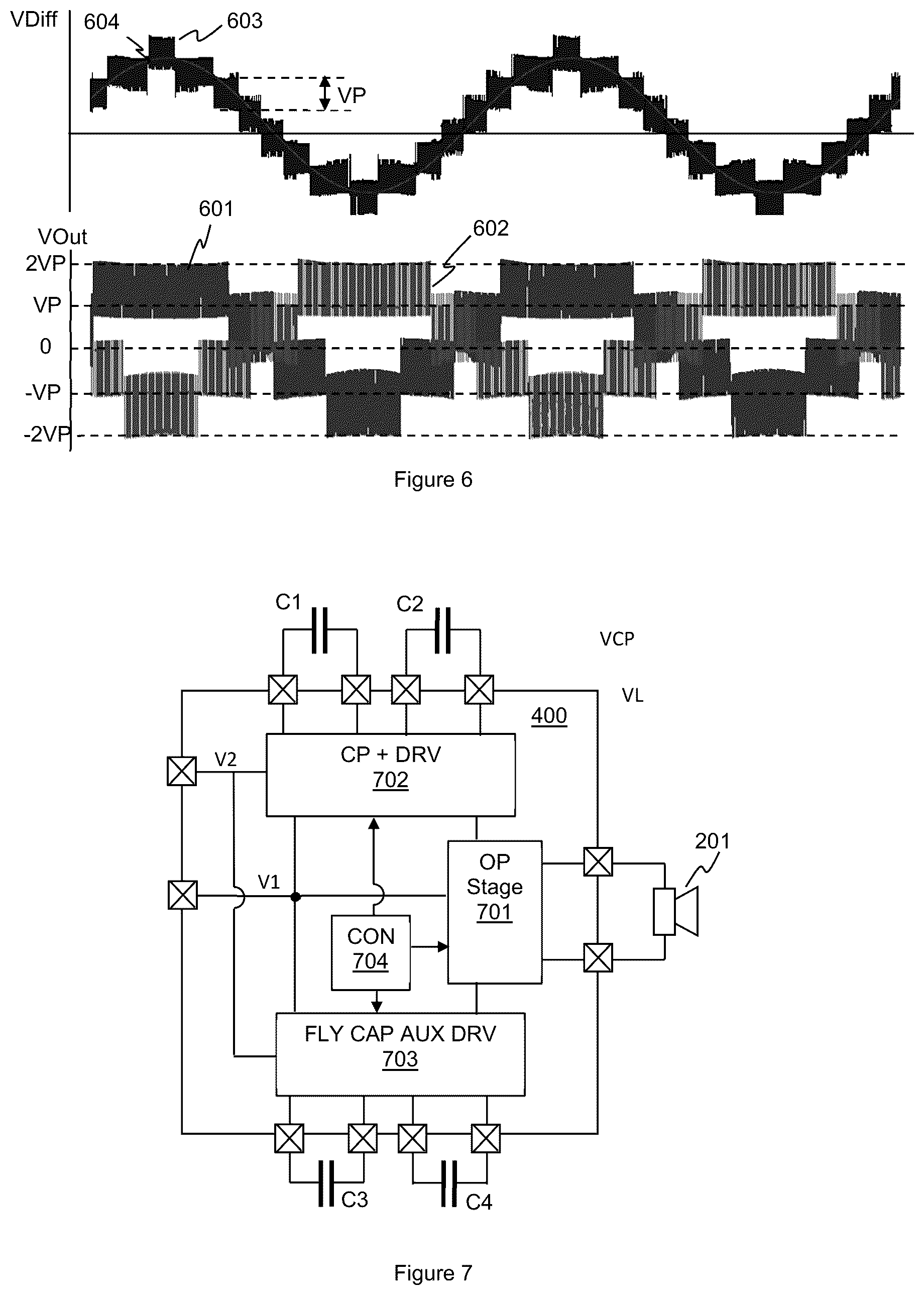Patent US12323055 Figure 4 – Driver circuitry and operation