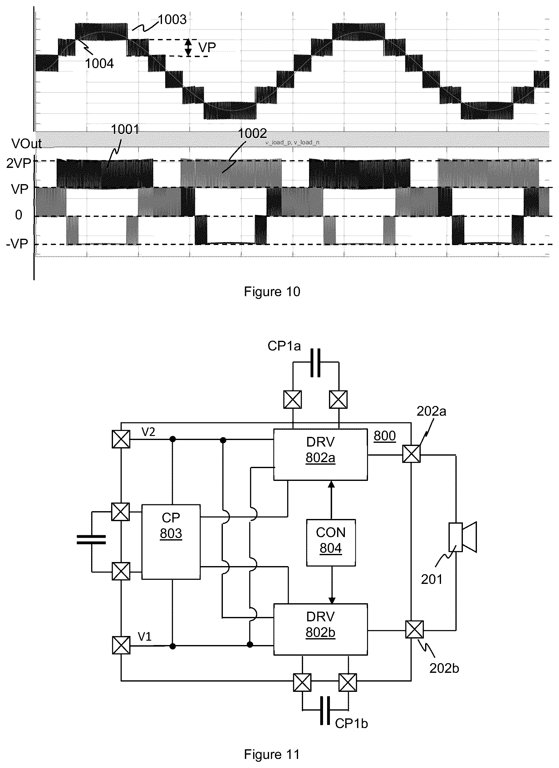 Patent US12323055 Figure 7 – Driver circuitry and operation