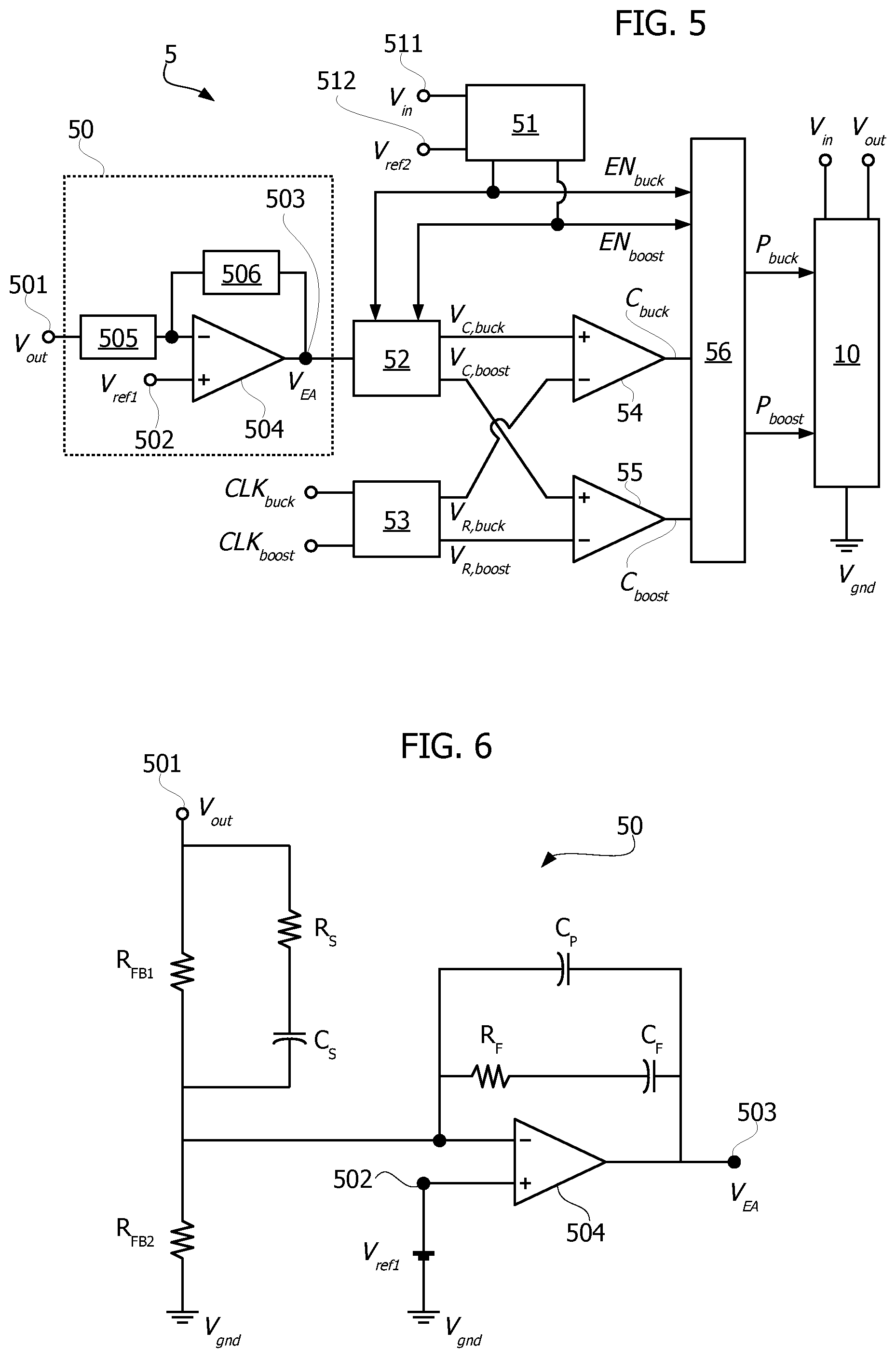 Patent US12323060 Figure 3 – Buck-boost DC-DC converter circuit and corresponding method of operation