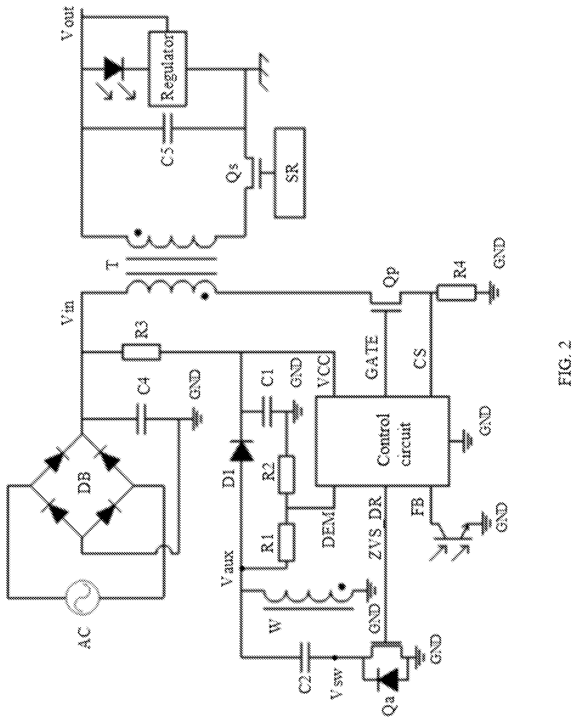 Patent US12323064 Figure 2 – Control method of ZVS flyback using transformer auxiliary winding