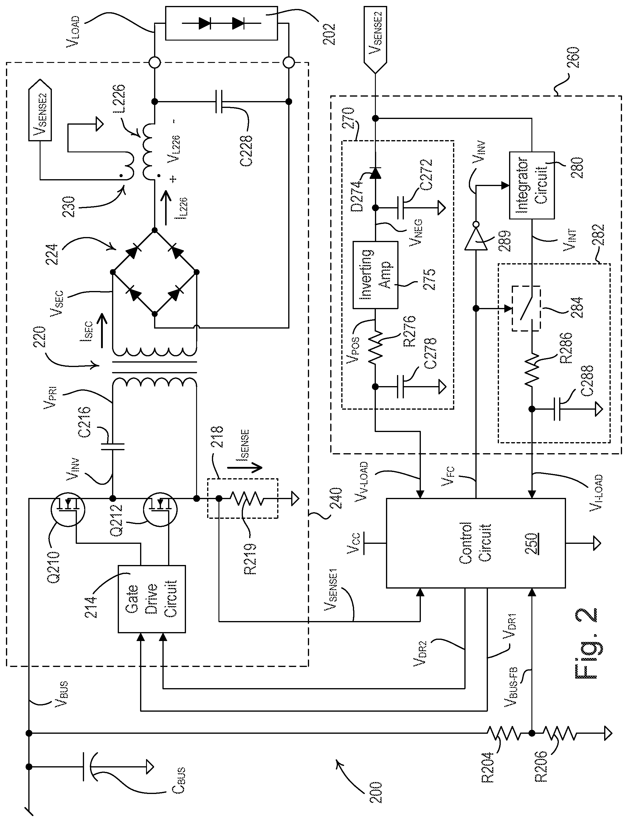 Patent US12323065 Figure 2 – Load control device for a light-emitting diode light source