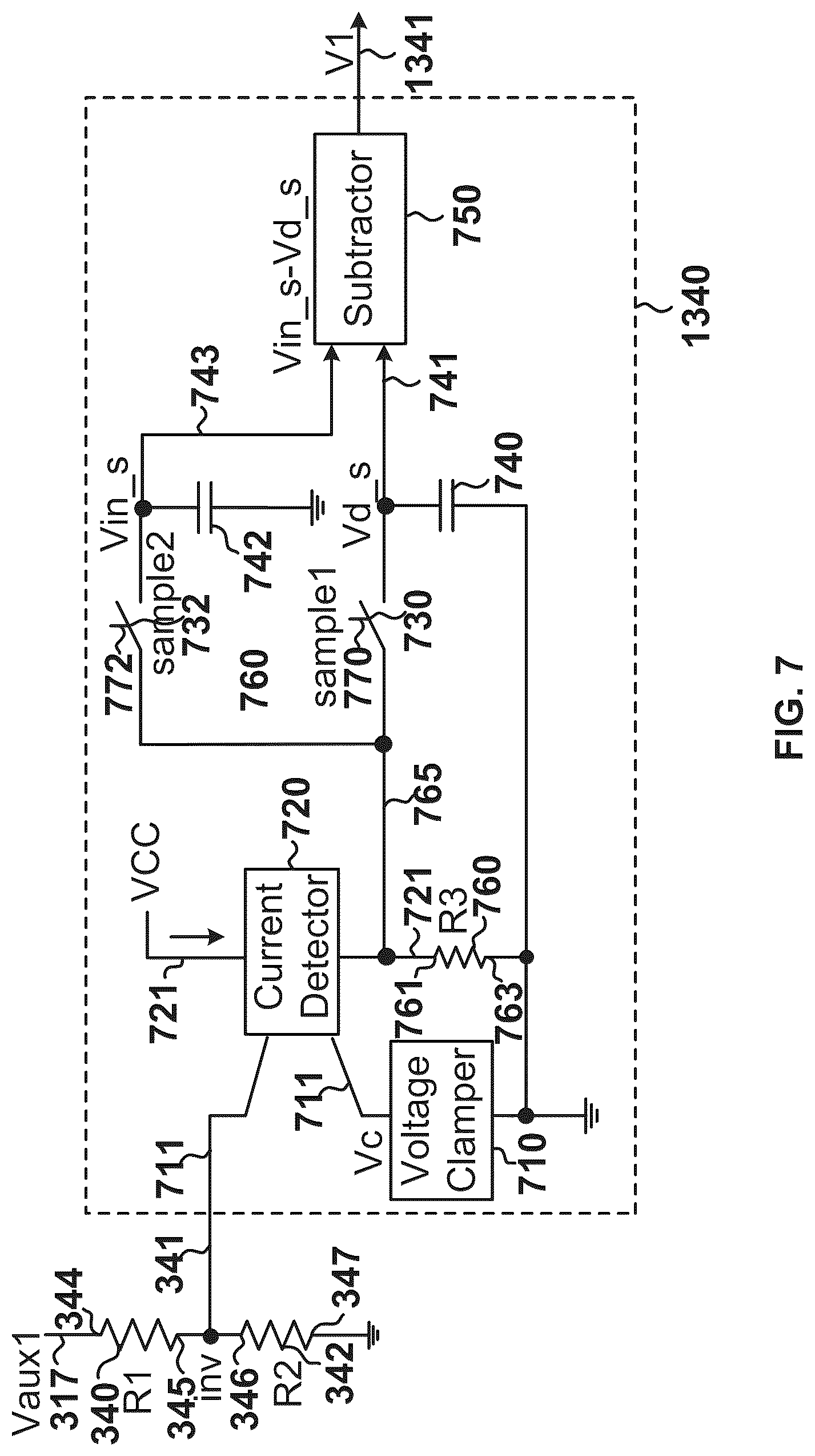 Patent US12323067 Figure 7 – Control systems and methods for turning off transistors associated with auxiliary windings and turning on transistors associated with primary windings