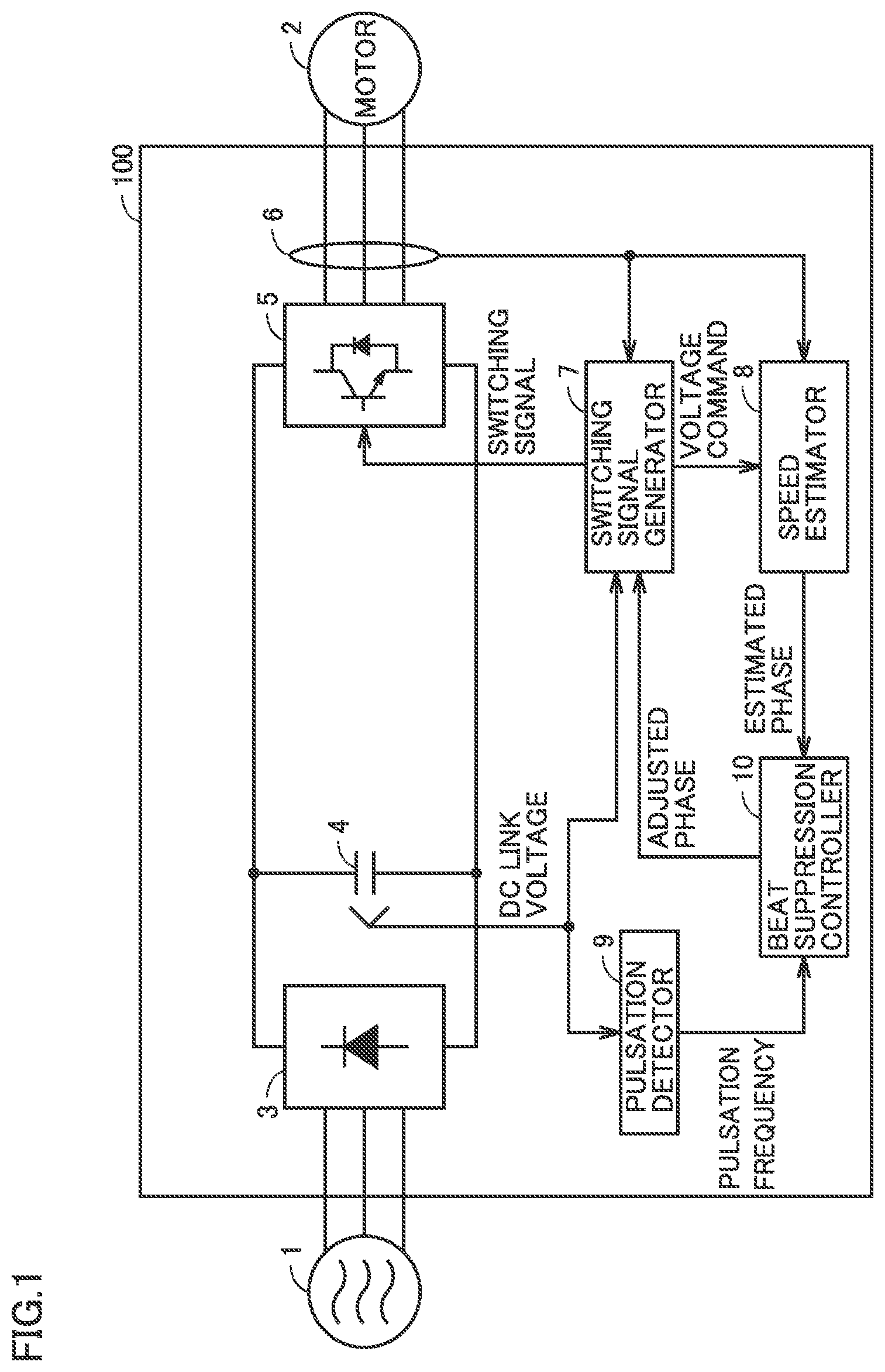 Patent US12323068 — Power conversion device — Figure 1