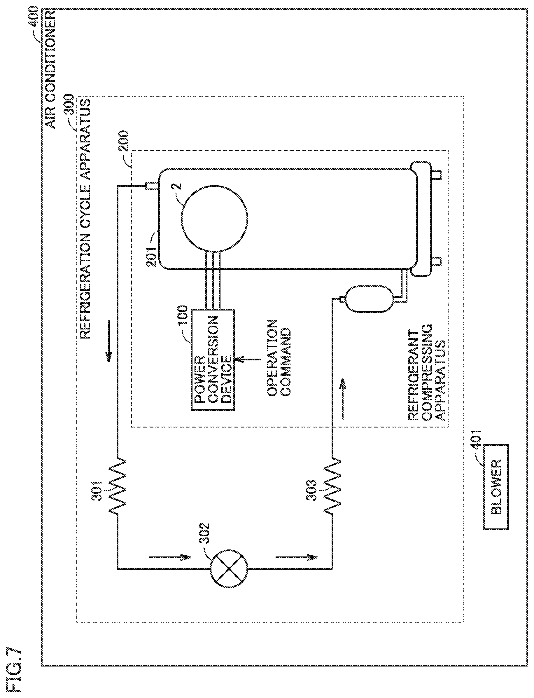 Patent US12323068 Figure 7 – Power conversion device